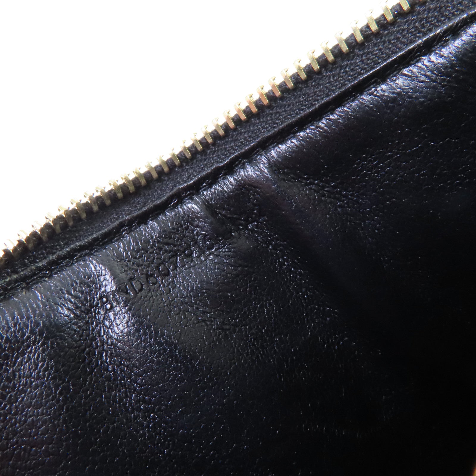 SAINT LAURENT 斜紋牛皮皮革Card Case金扣卡片套黑色