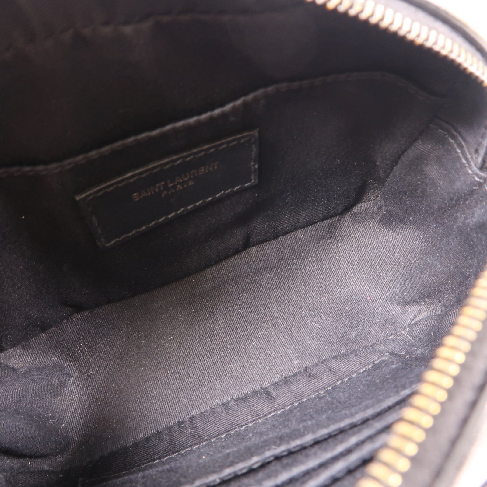 YVES SAINT LAURENT 【激減優惠】牛皮皮革Lou Belt Bag腰包