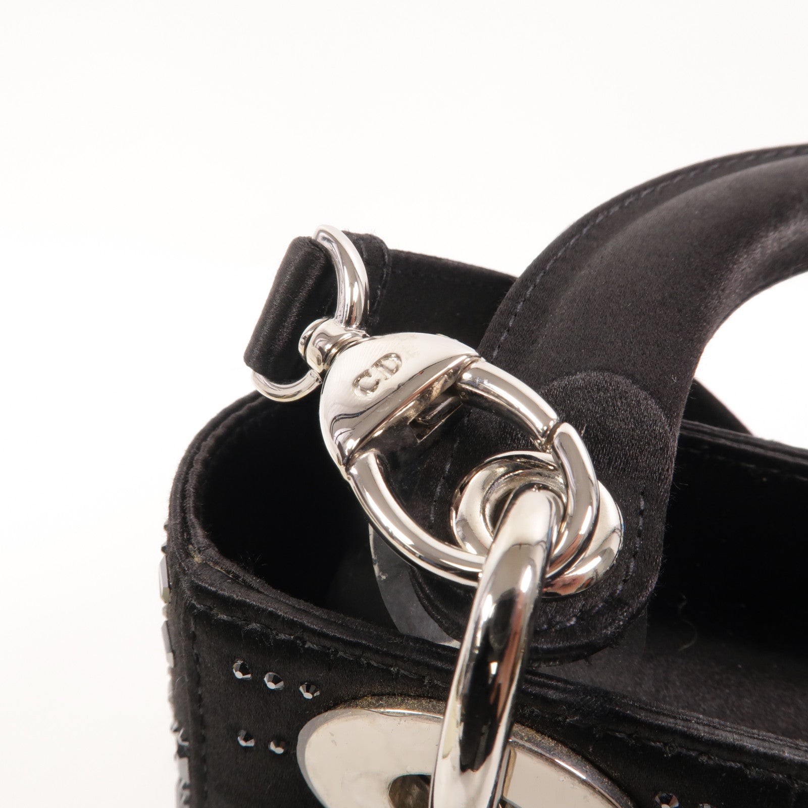 Dior Satin Mini Lady Dior手挽肩背兩用袋