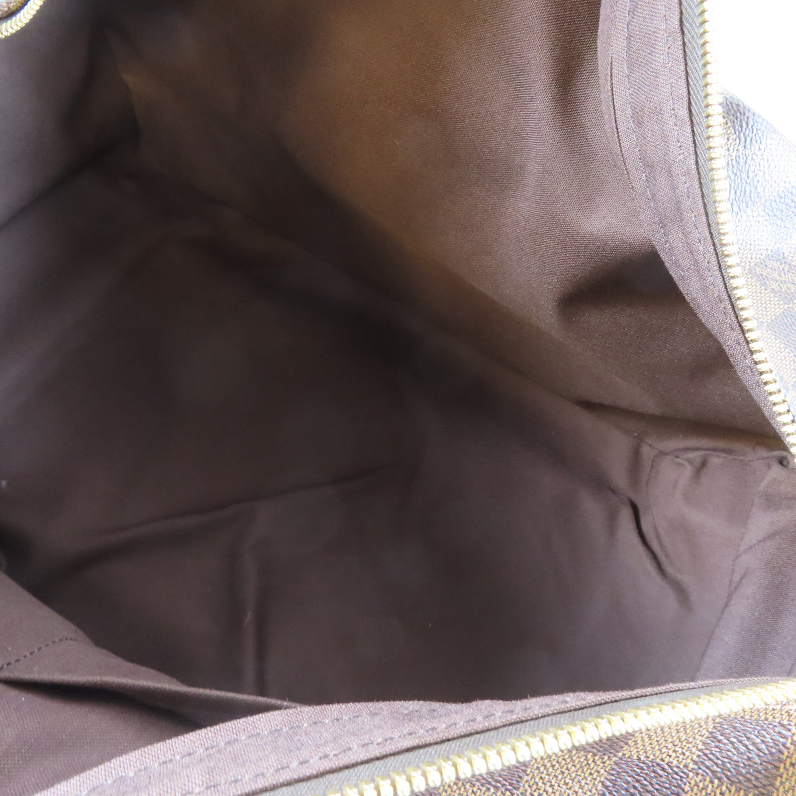 LOUIS VUITTON Damier Eole 50 Boston Carry Bag金扣手挽袋啡色
