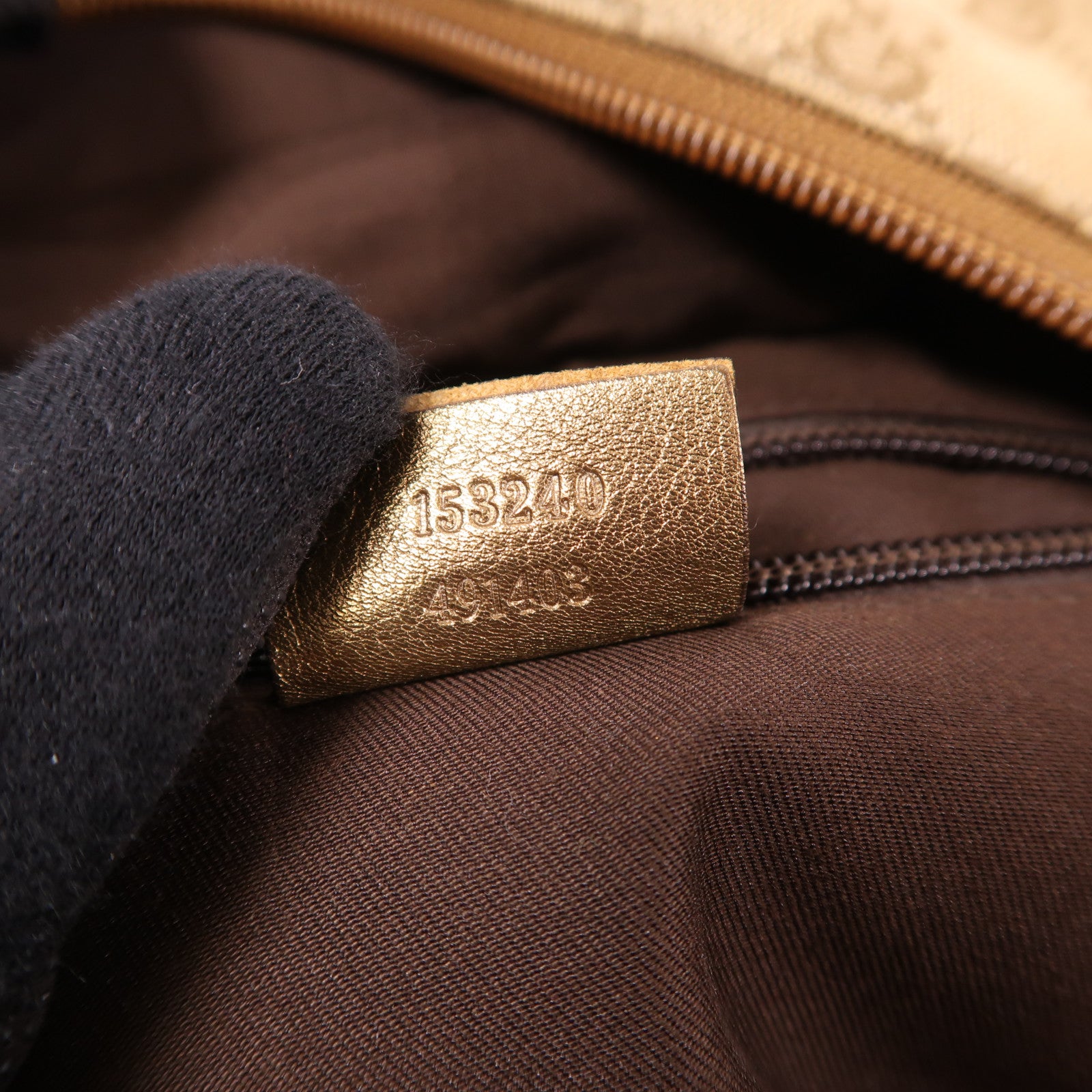 GUCCI 帆布Boston Bag波士頓包