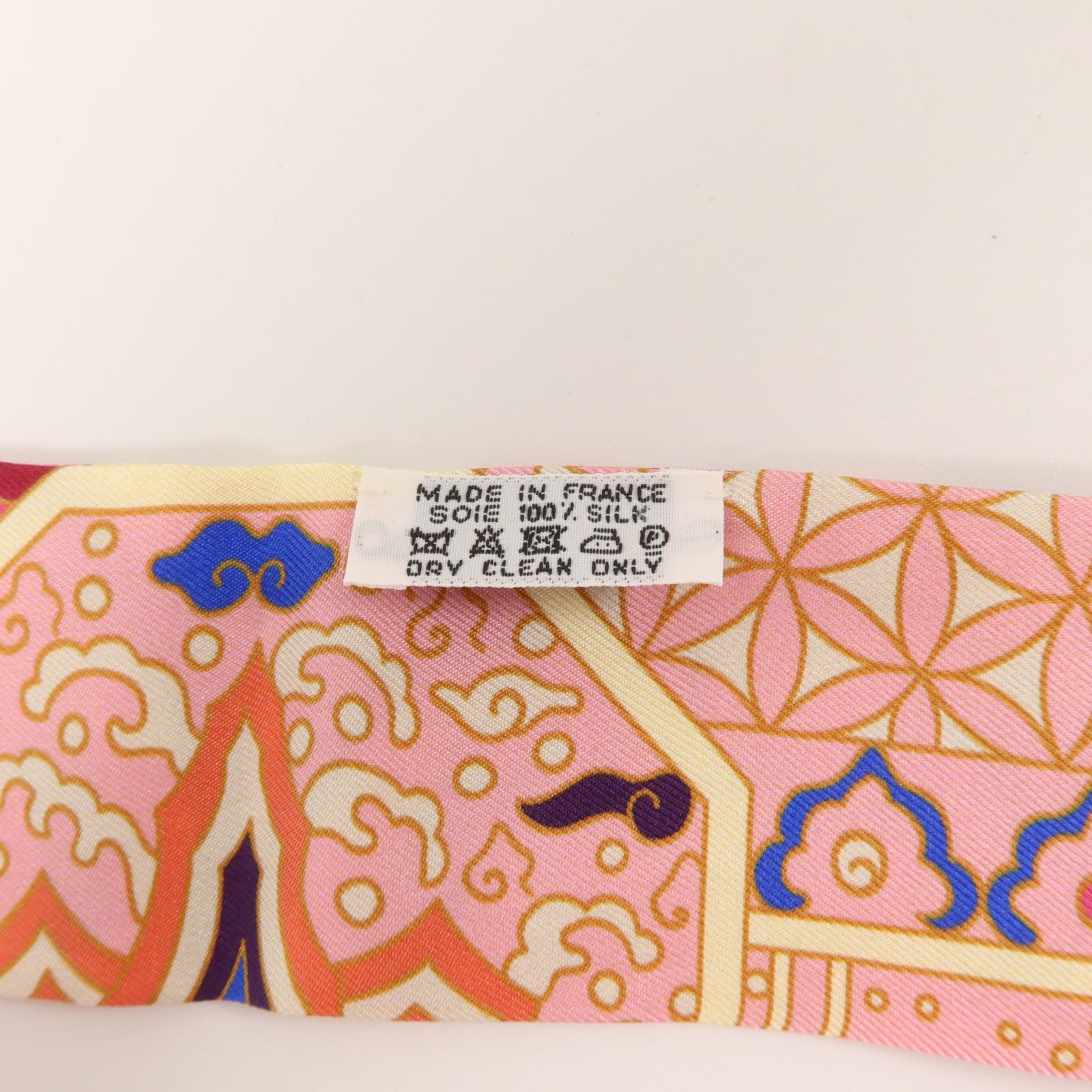 HERMES 絲質Twilly絲巾