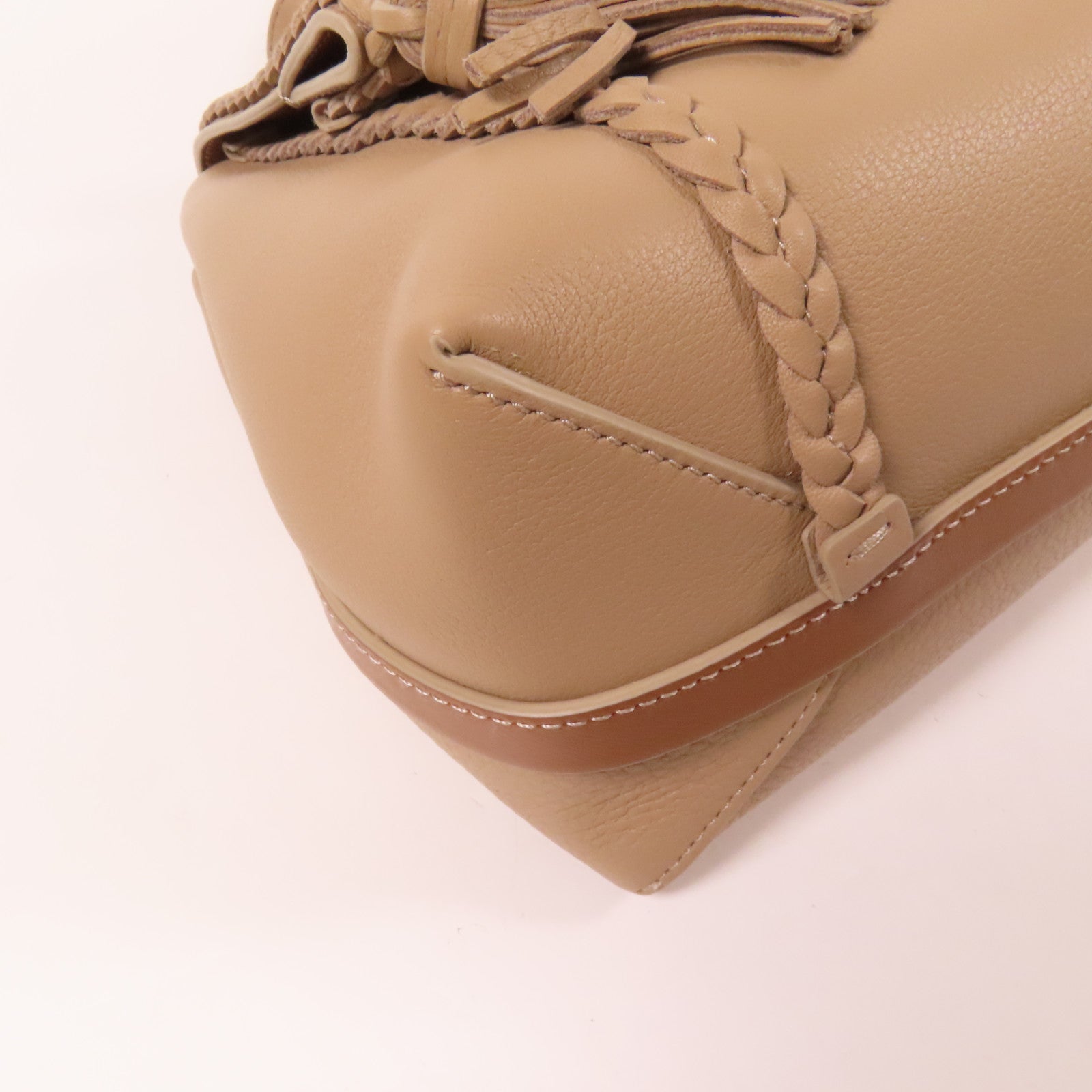 Chloe 牛皮皮革Penelope金扣手挽肩背兩用袋