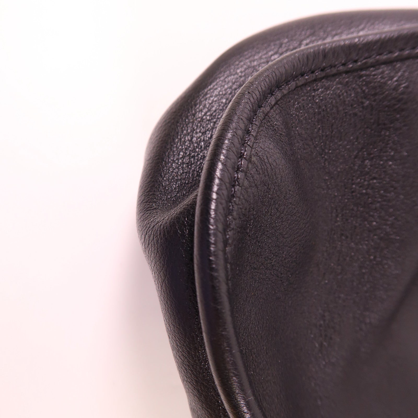 Longchamp 牛皮皮革Shoulder Bag銀扣肩背袋