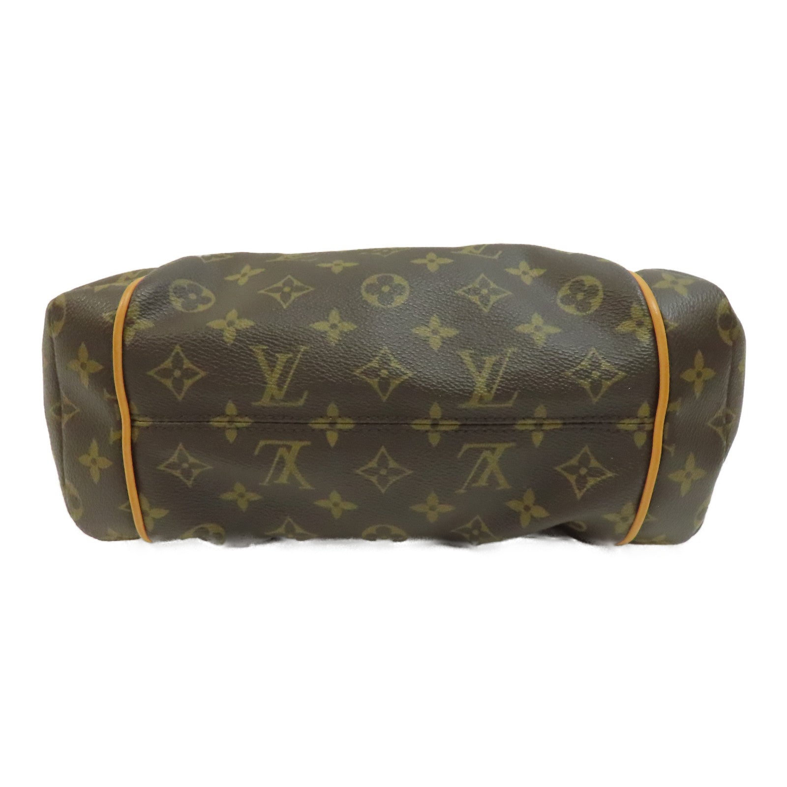 LOUIS VUITTON Monogram Totally PM金扣肩背袋啡色
