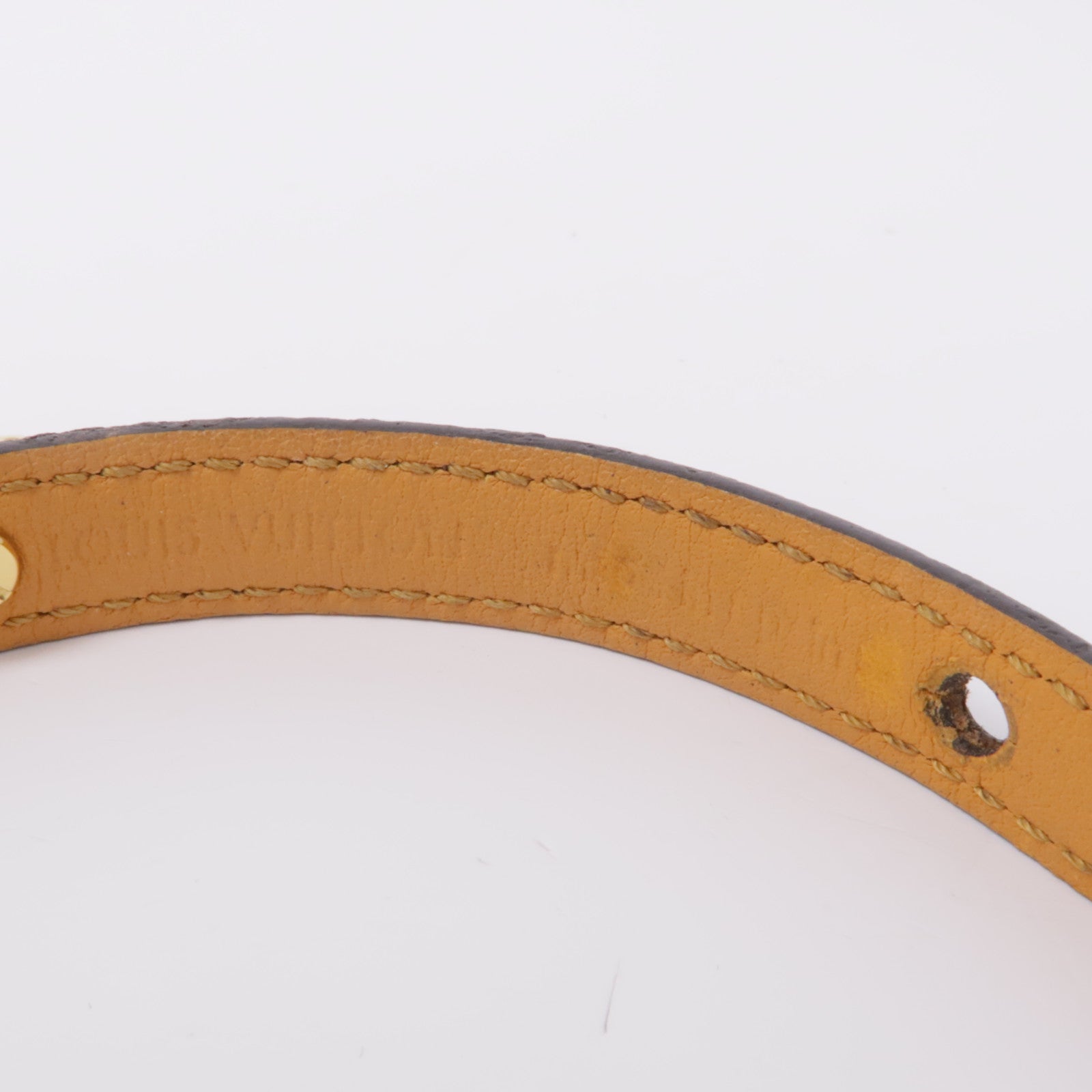 LOUIS VUITTON Monogram Logo Mania Bracelet金扣手鐲