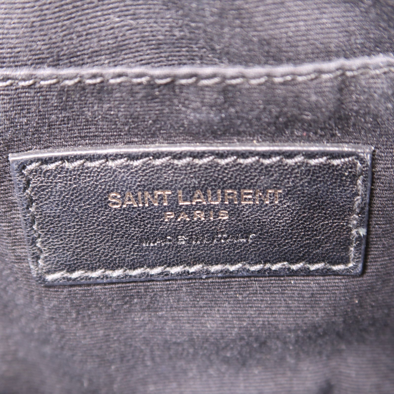 YVES SAINT LAURENT 【激減優惠】牛皮皮革Lou Belt Bag腰包