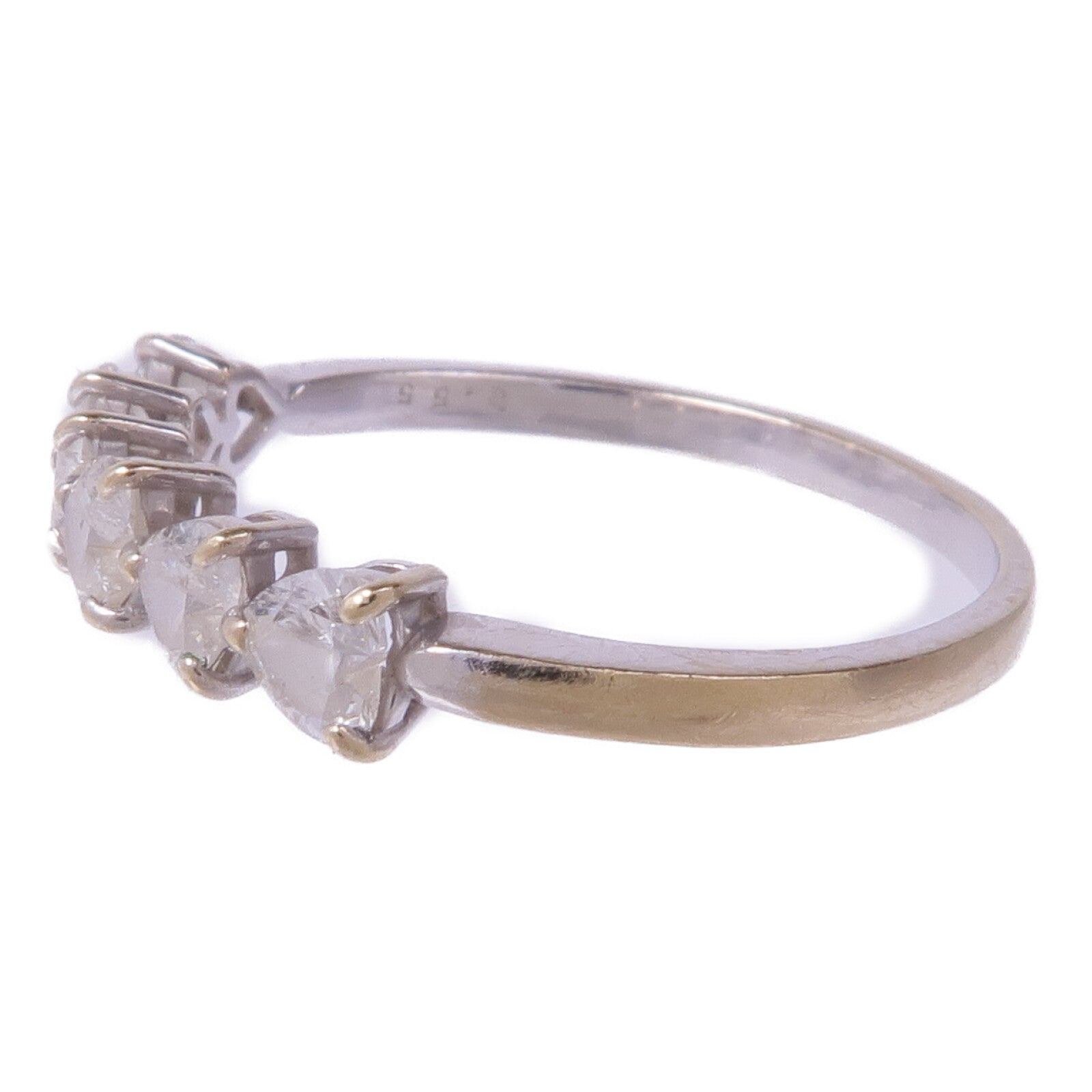 JEWELRY 【激減優惠】18K白金Diamond Ring鑽石戒指US#6