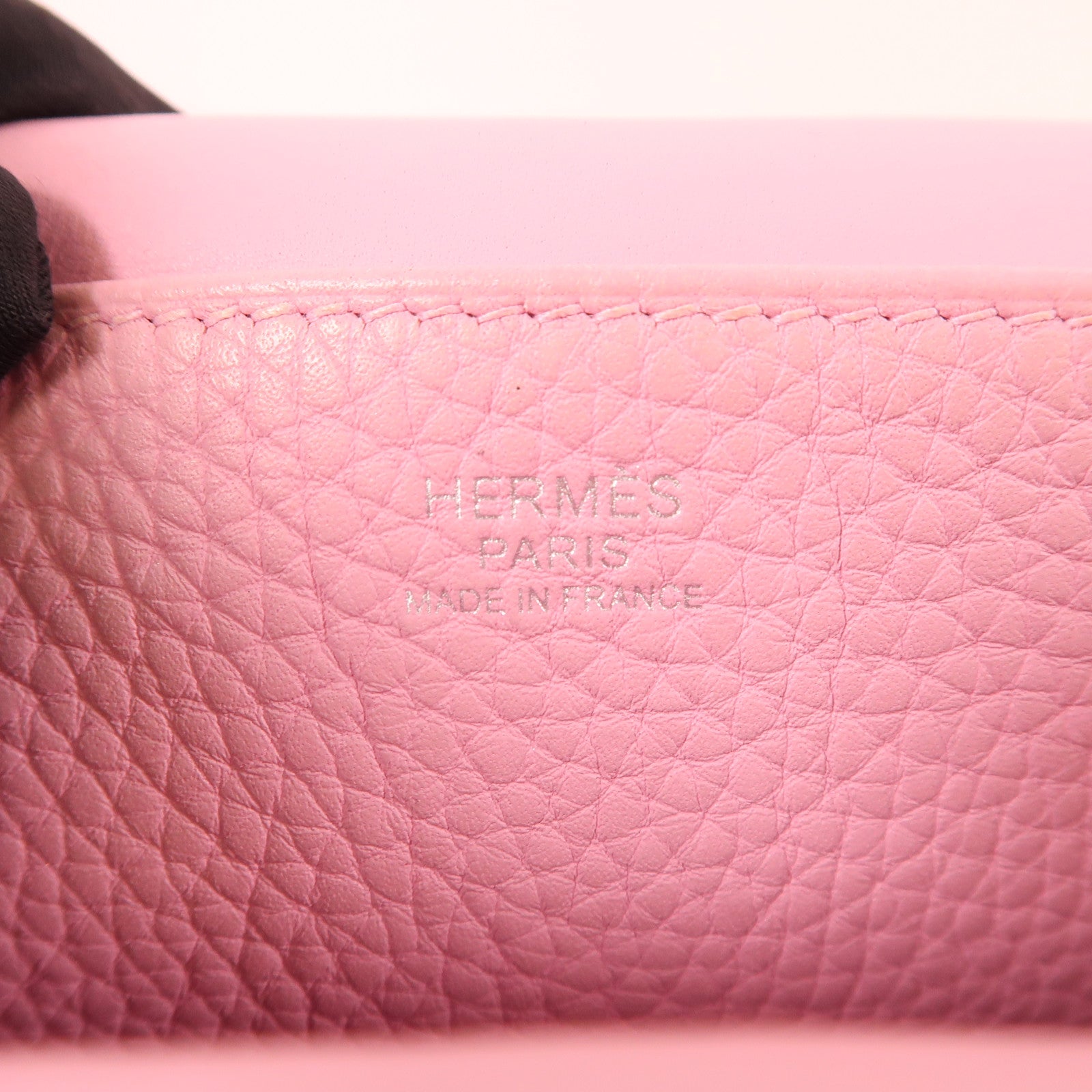 HERMES Togo皮革Halzan 25手挽肩背兩用袋X9 Mauve Sylvestre