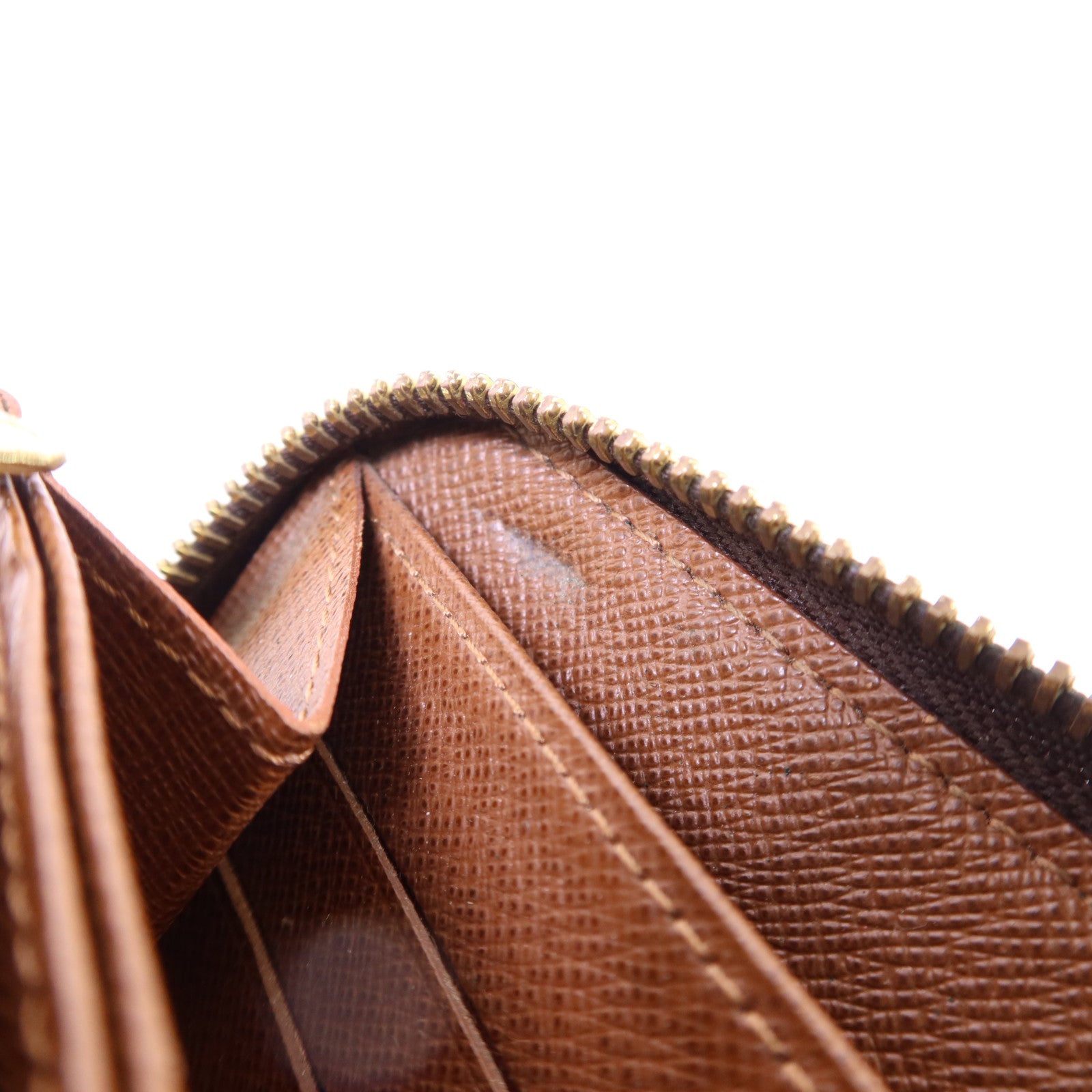 LOUIS VUITTON Monogram Zipper Long Wallet金扣長錢包