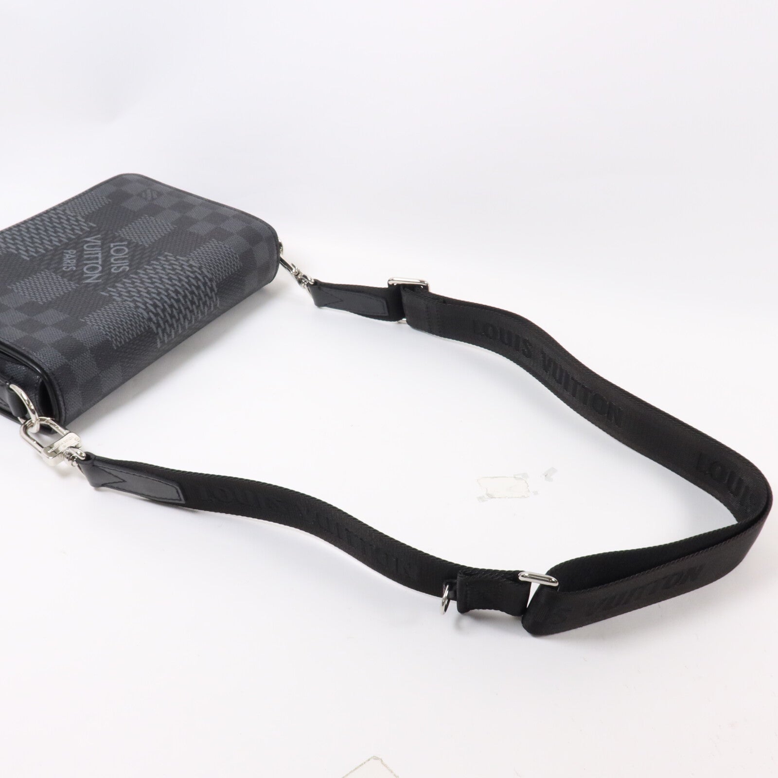 LOUIS VUITTON Damier Graphite Studio Messenger肩背袋