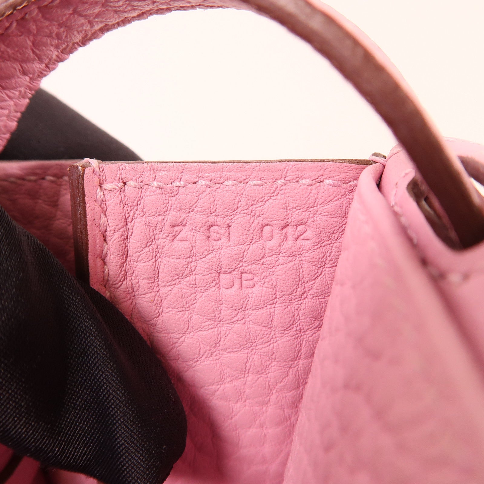 HERMES Togo皮革Halzan 25手挽肩背兩用袋X9 Mauve Sylvestre