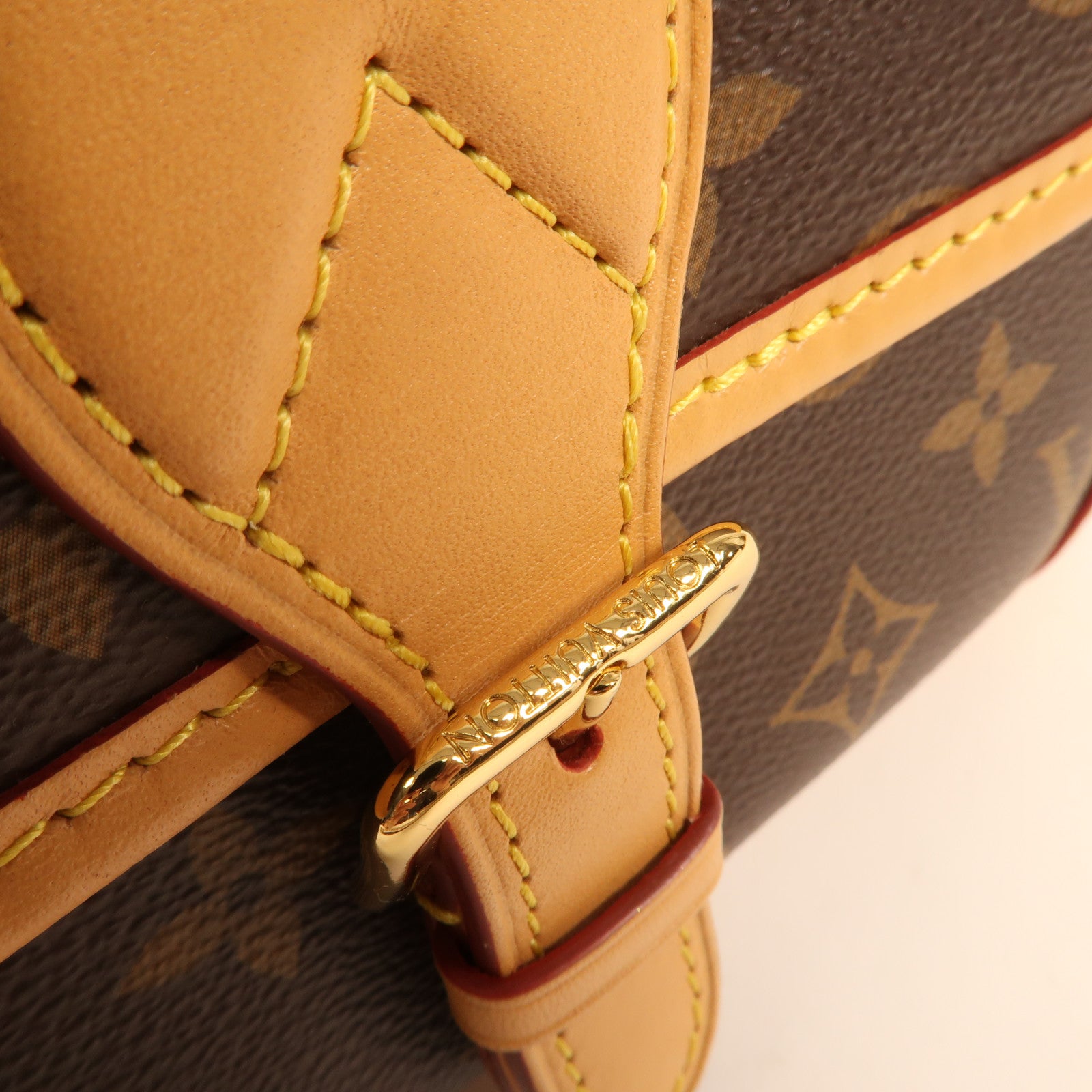 LOUIS VUITTON Monogram Diane金扣手挽肩背兩用袋