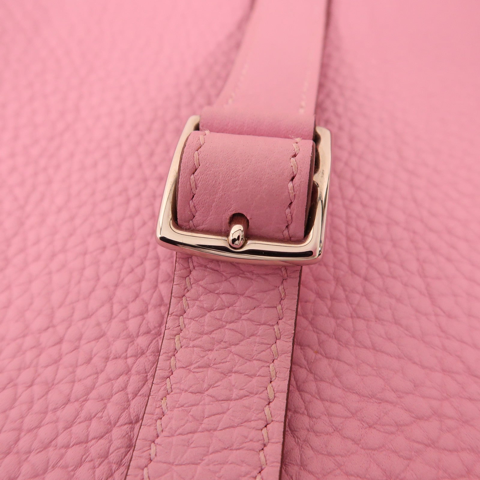 HERMES Togo皮革Halzan 25手挽肩背兩用袋X9 Mauve Sylvestre