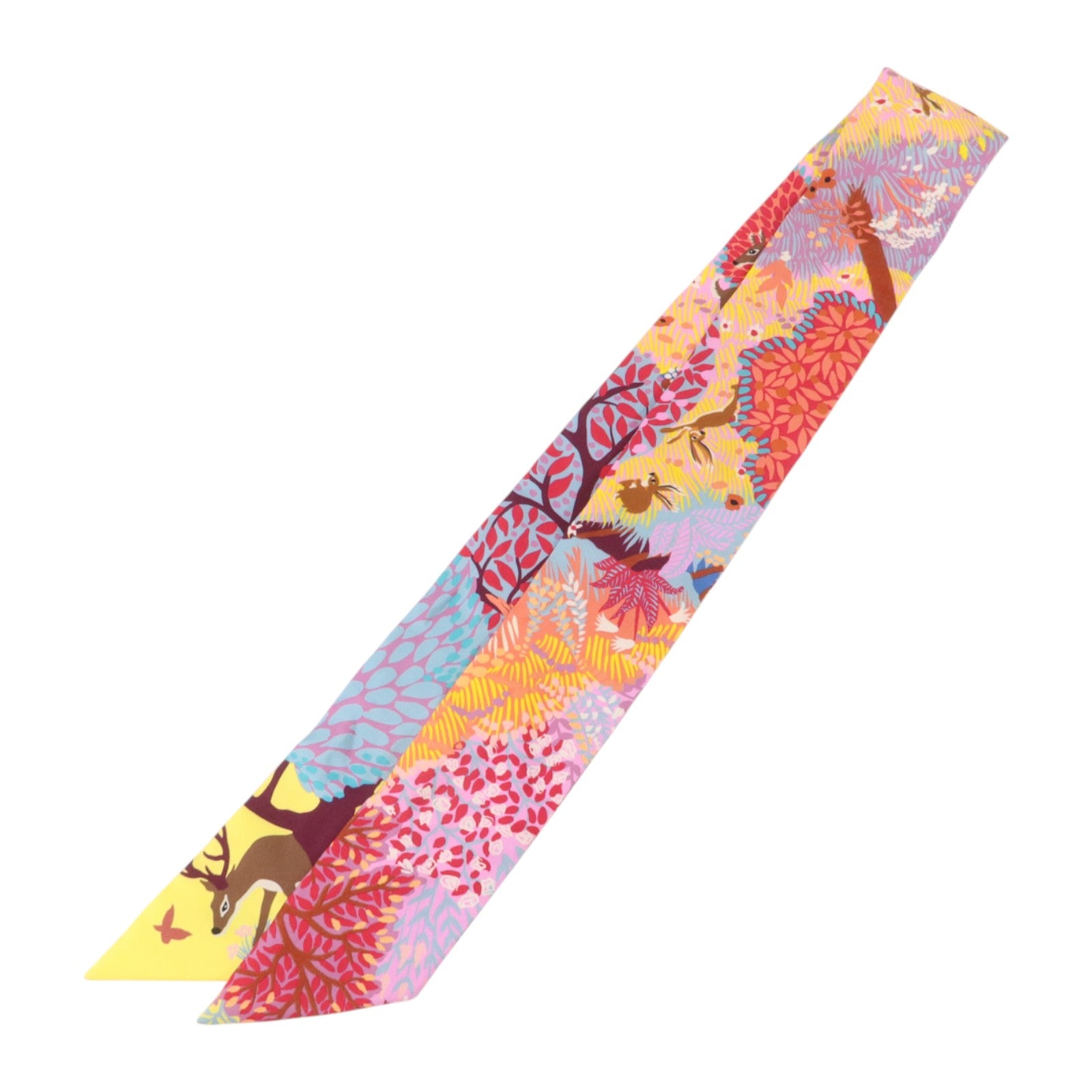 HERMES 絲質Twilly絲巾