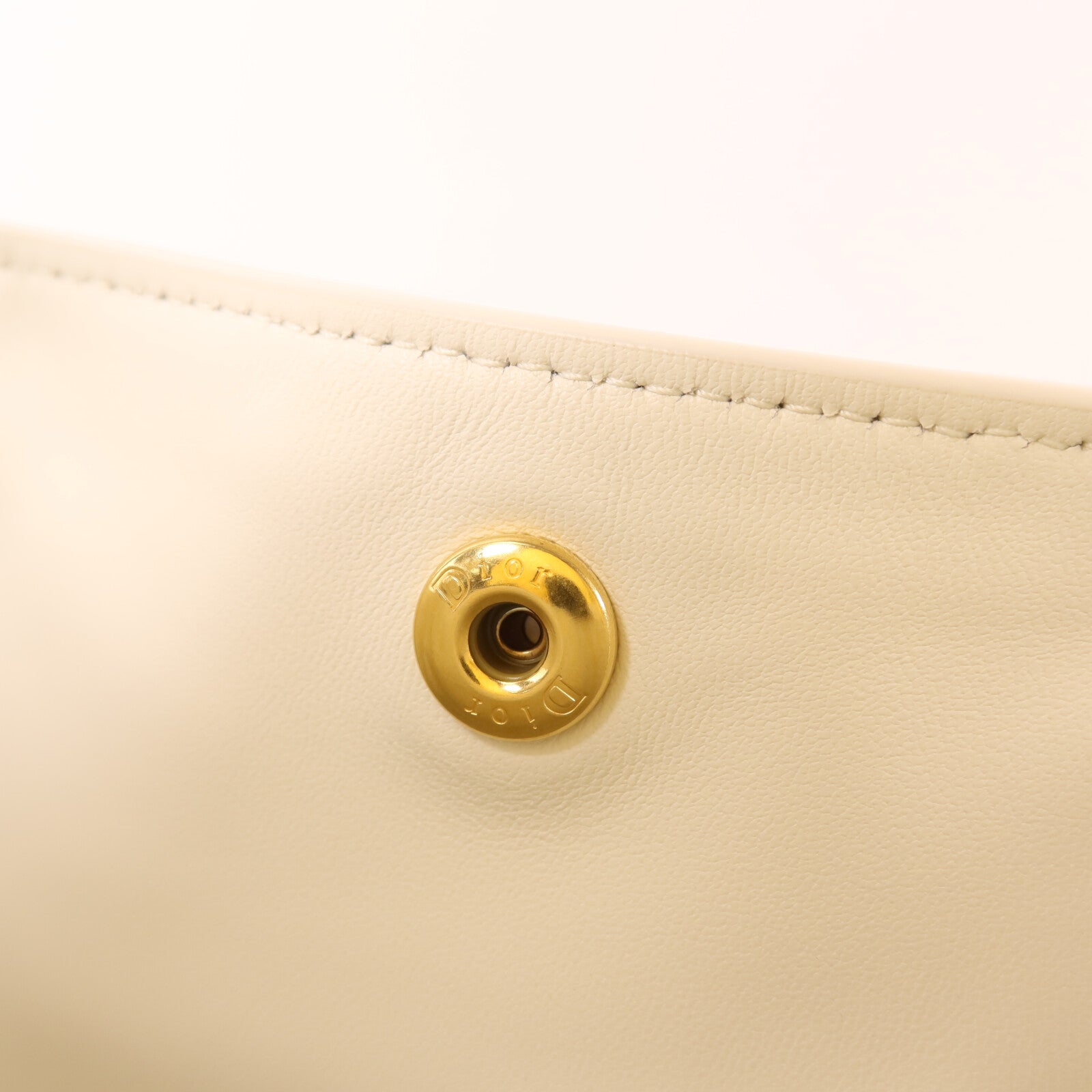 Dior 牛皮皮革Small Signature Bucket Bag金扣手挽肩背兩用袋