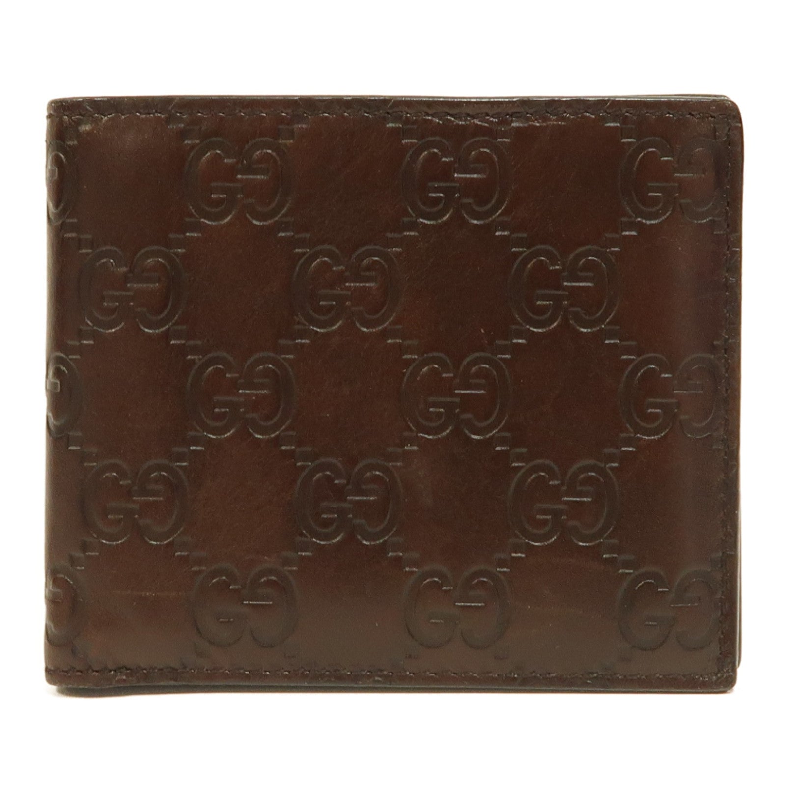 GUCCI 牛皮皮革Wallet錢包啡色