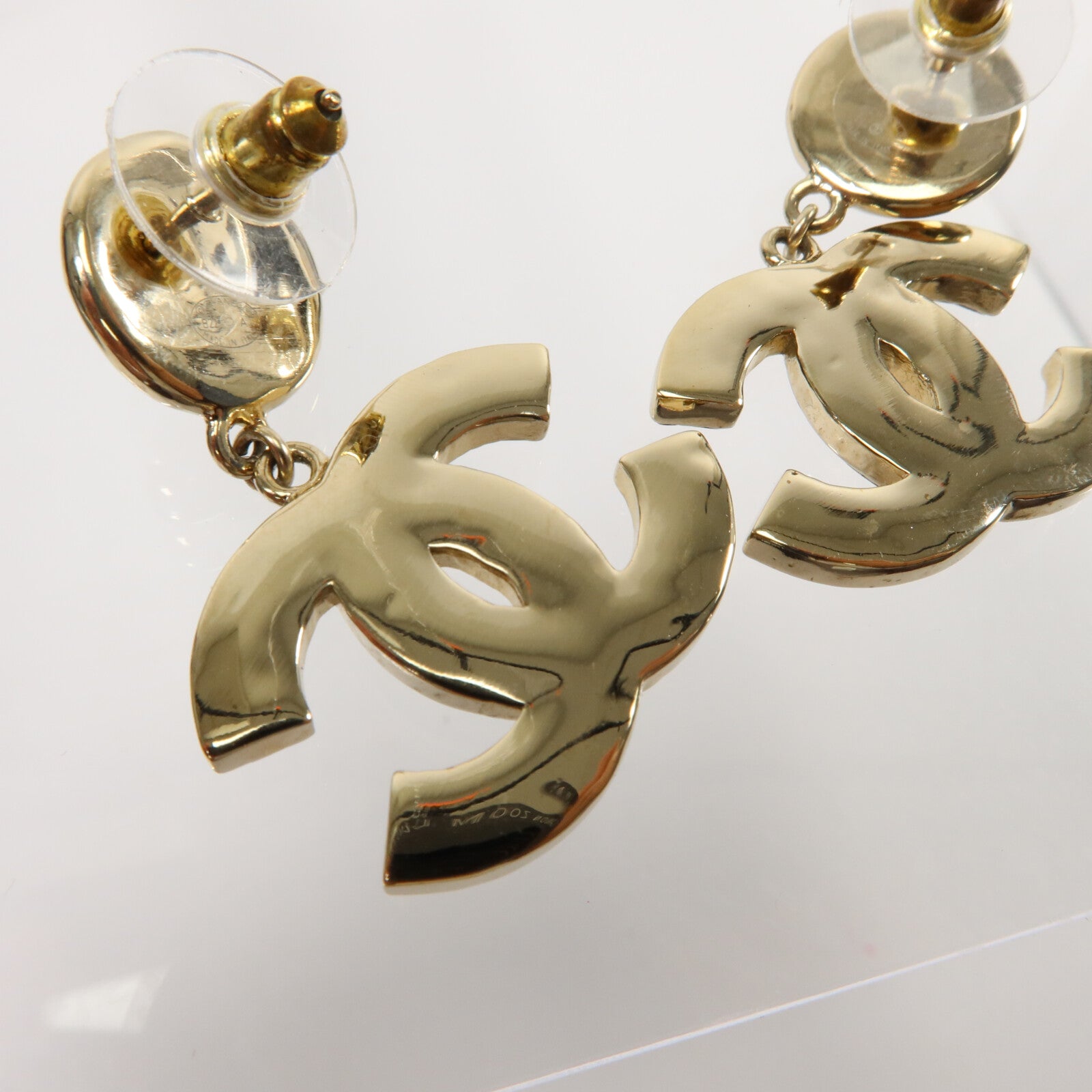 CHANEL 金屬/珍珠Earrings耳環