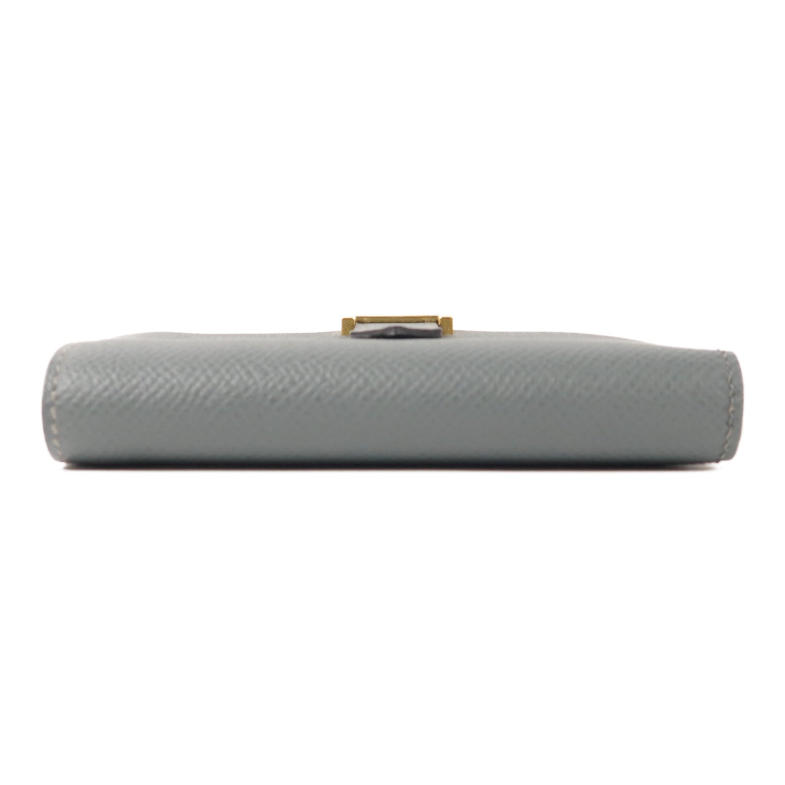 HERMES Epsom皮革Bearn Compact金扣錢包