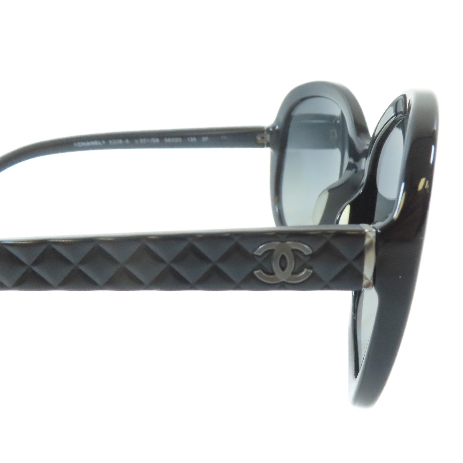 CHANEL PVC Sunglasses太陽眼鏡黑色