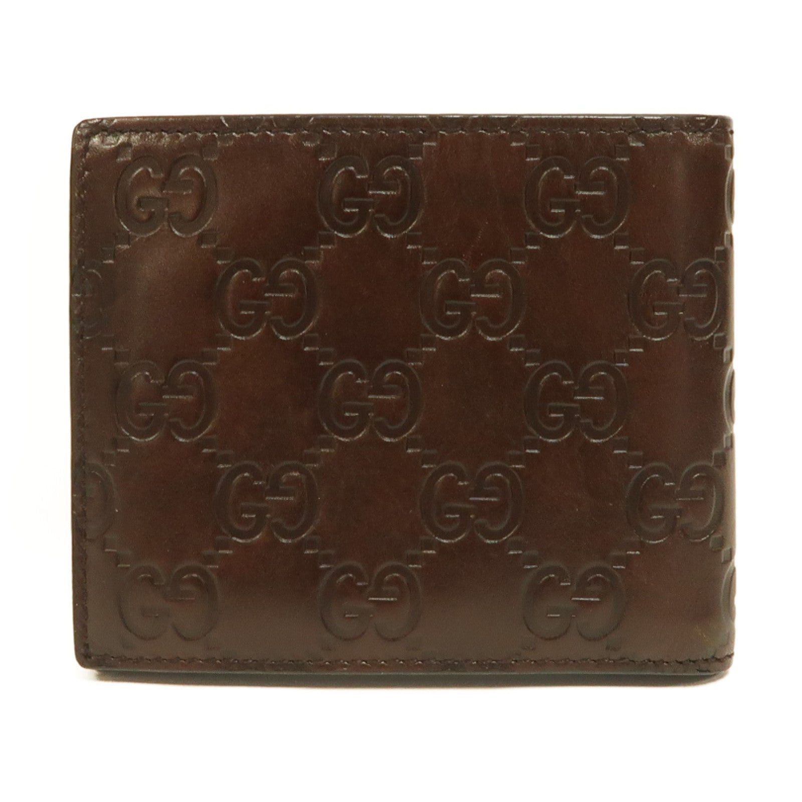 GUCCI 牛皮皮革Wallet錢包啡色