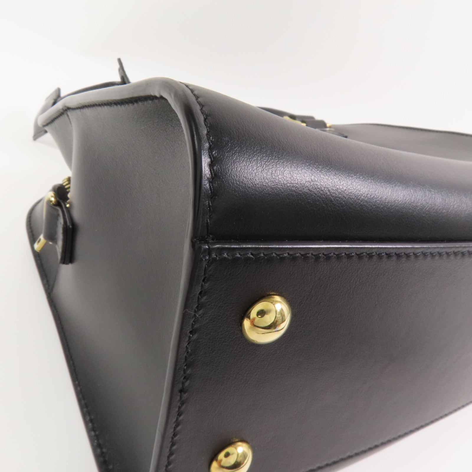 SAINT LAURENT 牛皮皮革Baby Cabas金扣手挽肩背兩用袋