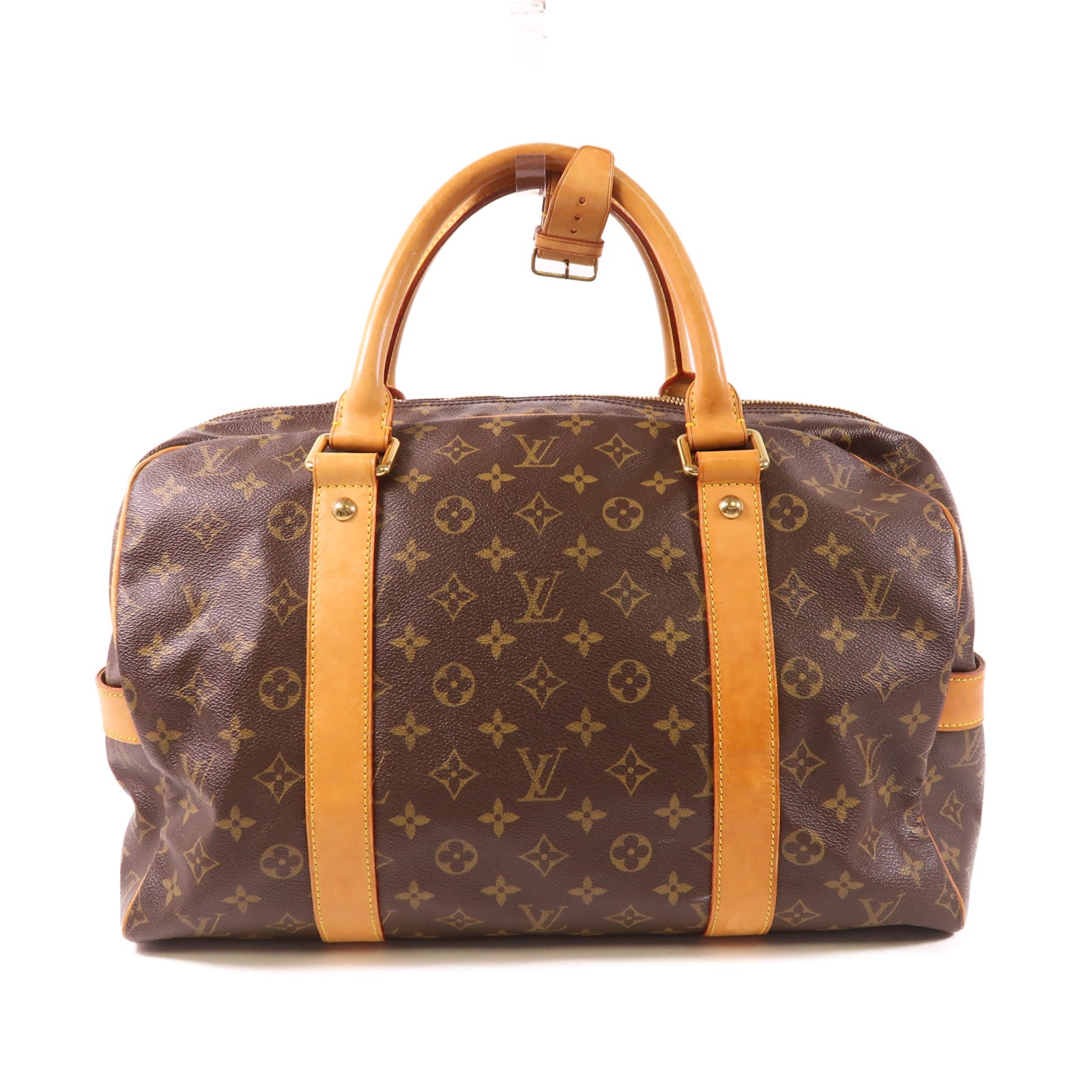 LOUIS VUITTON Monogram Carryall金扣手挽袋