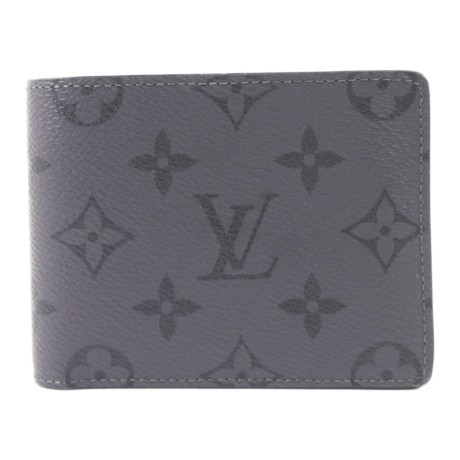 LOUIS VUITTON Monogram Eclipse Reverse Slender Wallet錢包
