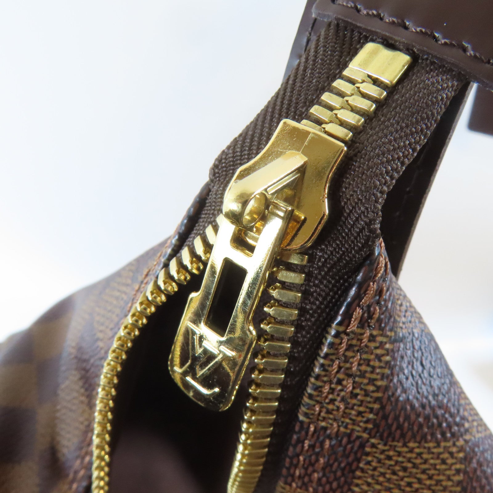 LOUIS VUITTON Damier Eole 50 Boston Carry Bag金扣手挽袋啡色