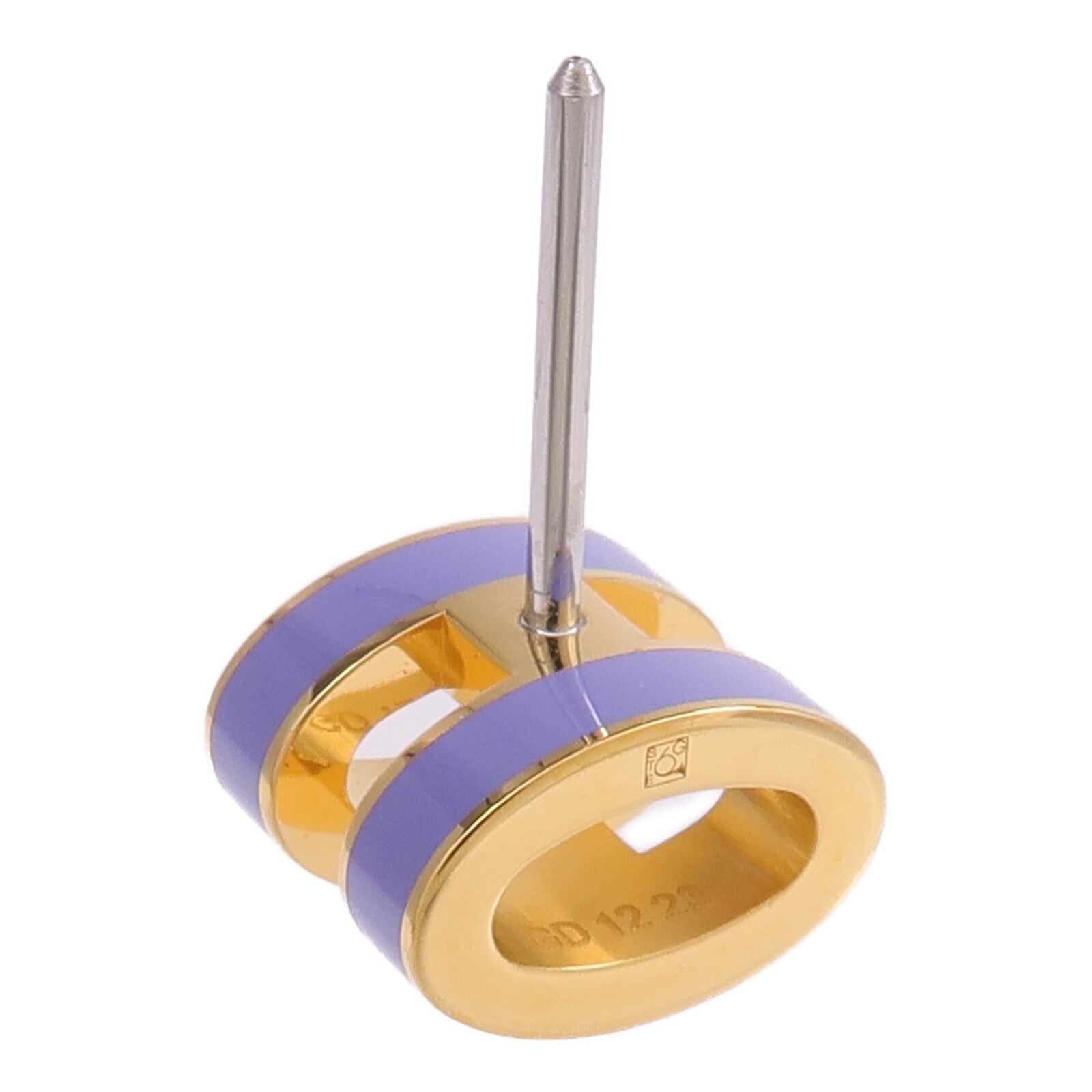 HERMES 金屬Mini Pop H耳環Lilas