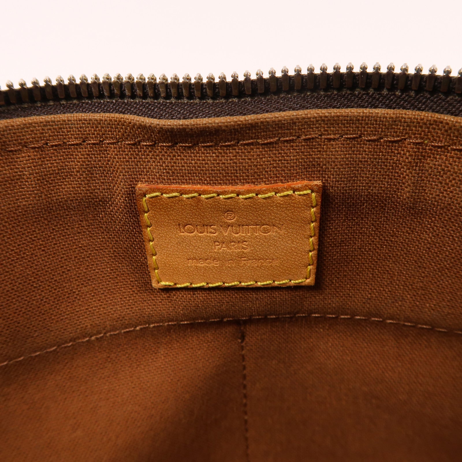 LOUIS VUITTON Monogram Popincourt Long金扣肩背袋棕色