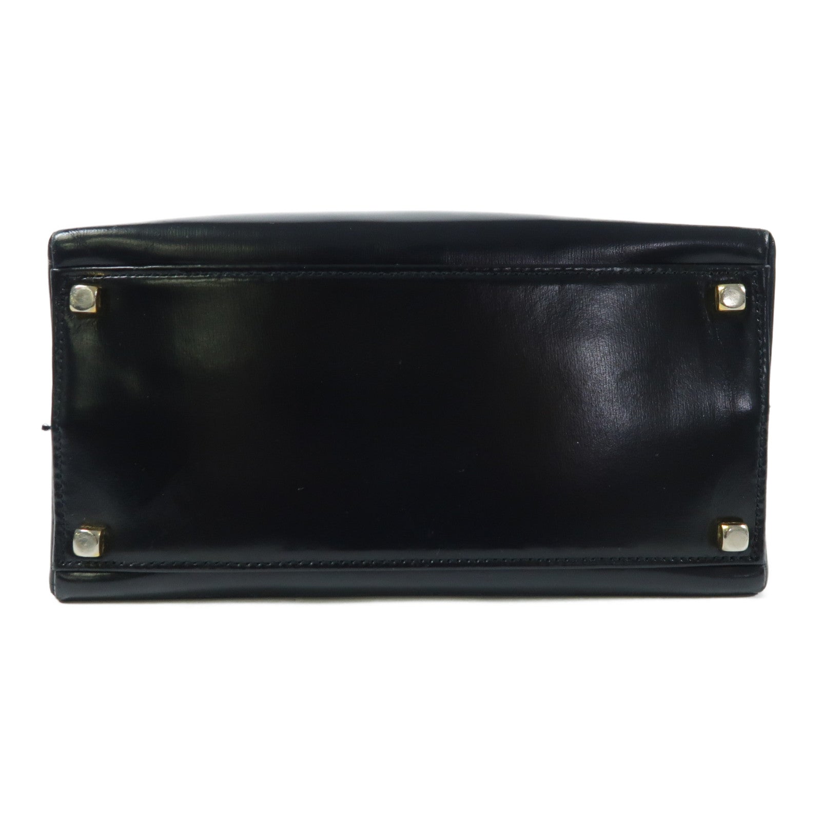 Salvatore Ferragamo 牛皮皮革Hand Bag金扣手挽袋