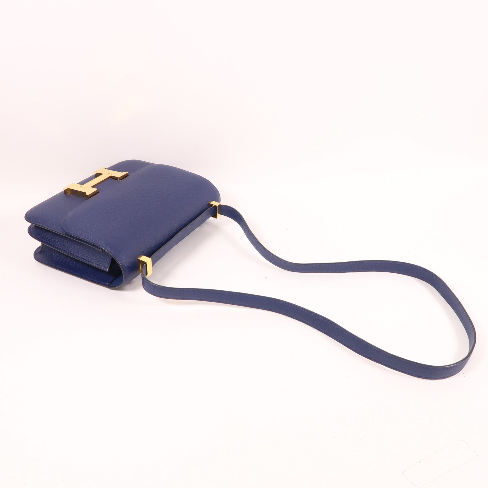 HERMES 【激減優惠】Epsom皮革Constance 24金扣肩背袋