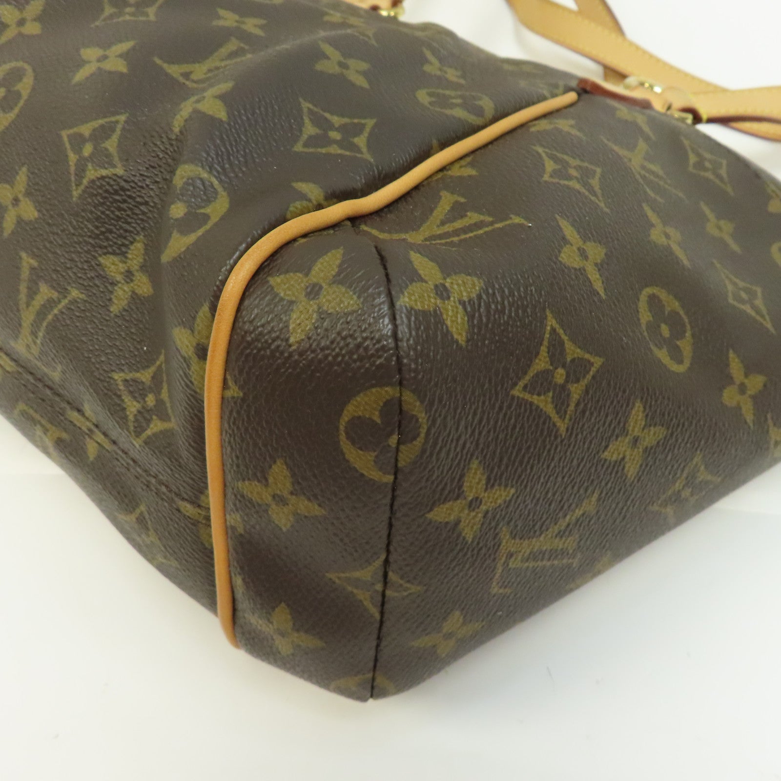 LOUIS VUITTON Monogram Totally PM金扣肩背袋啡色