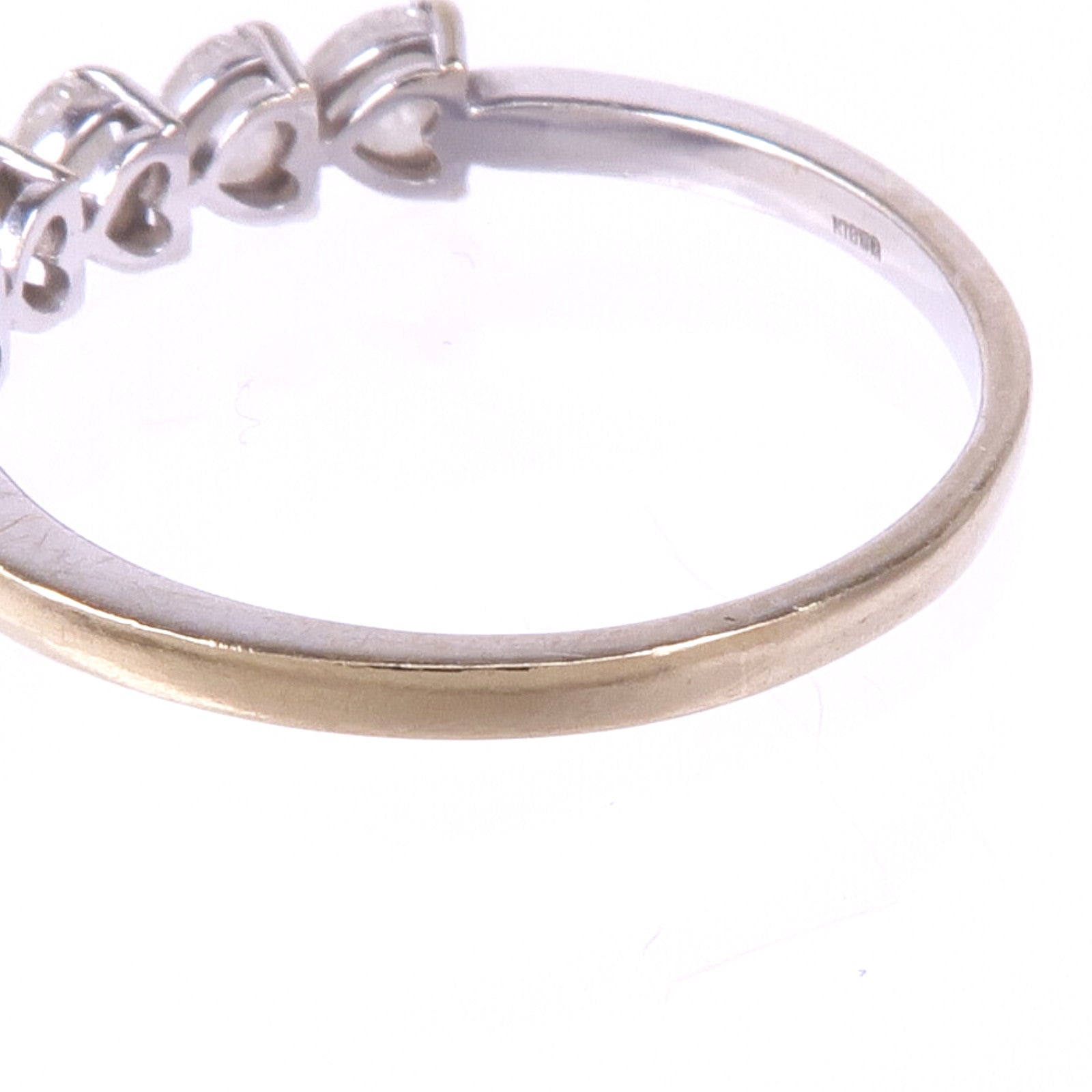 JEWELRY 【激減優惠】18K白金Diamond Ring鑽石戒指US#6