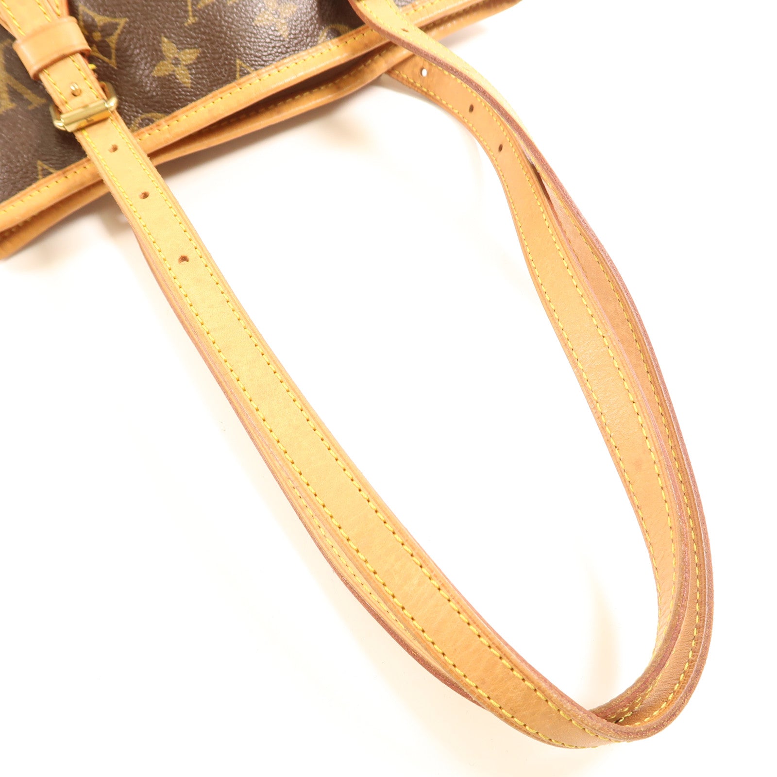 LOUIS VUITTON Monogram Bucket PM金扣手挽袋/肩背袋