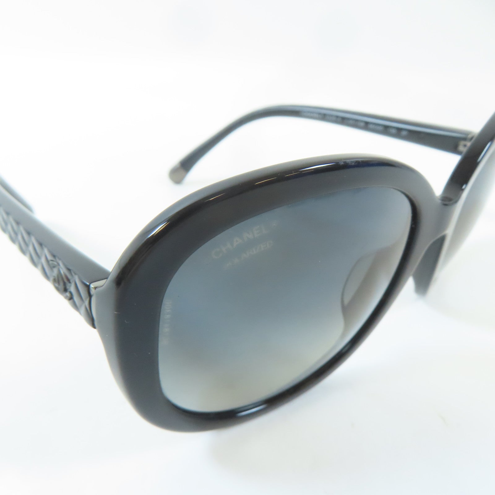CHANEL PVC Sunglasses太陽眼鏡黑色