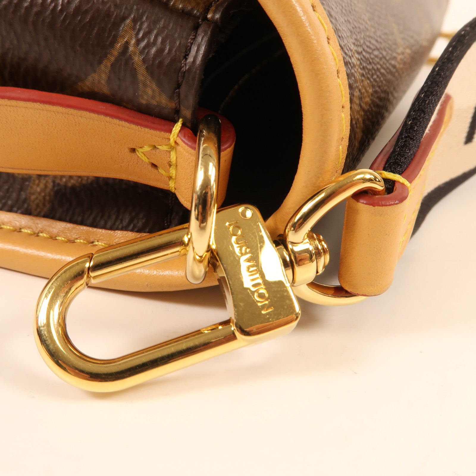 LOUIS VUITTON Monogram Diane金扣手挽肩背兩用袋