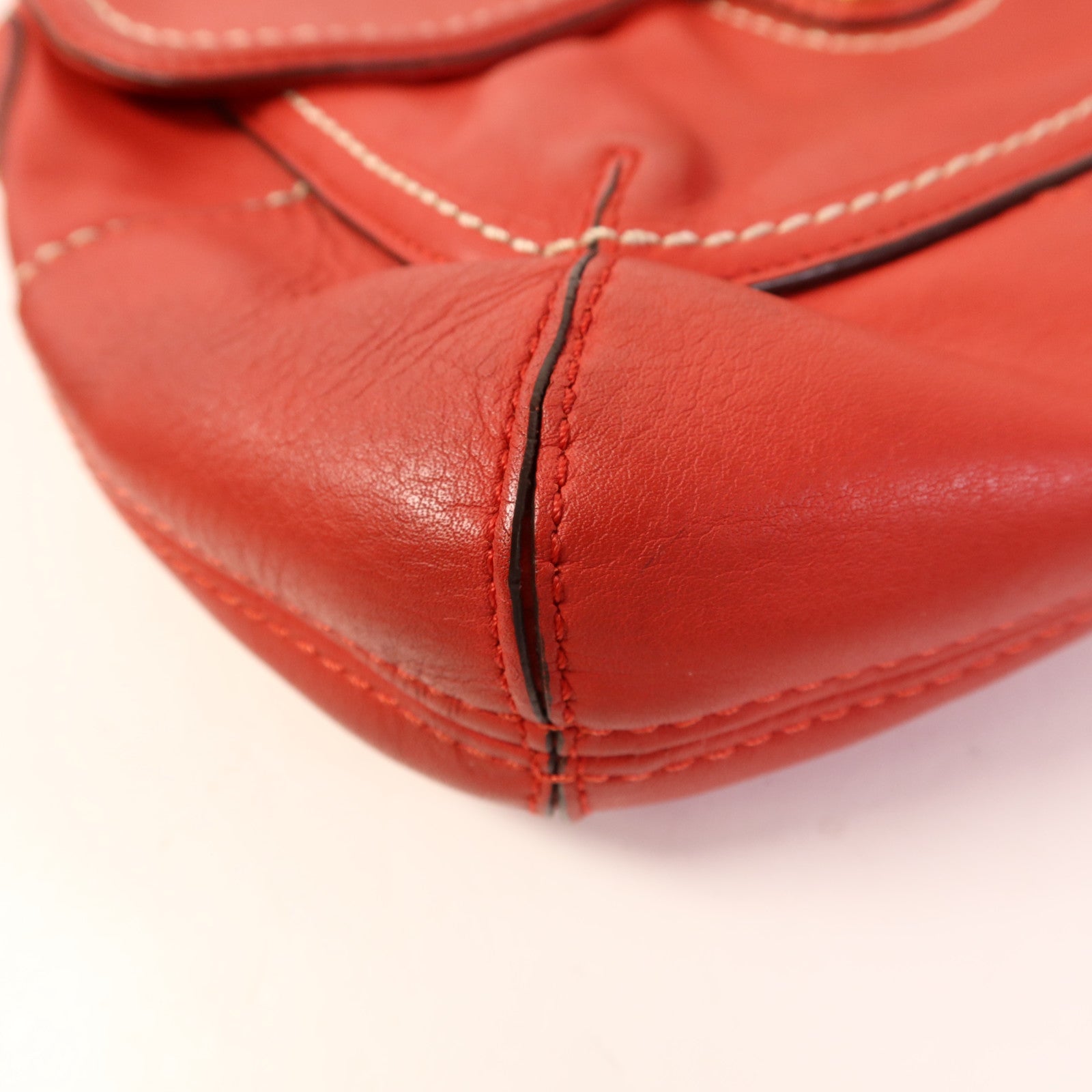 COACH 牛皮皮革2 Way Shoulder金扣手挽肩背兩用袋