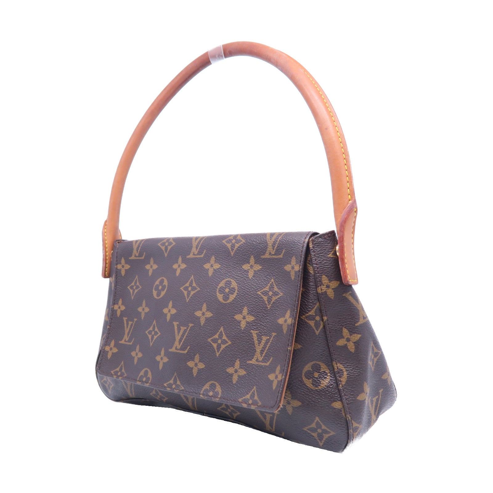 LOUIS VUITTON 【激減優惠】Monogram Mini Looping金扣肩背袋啡色