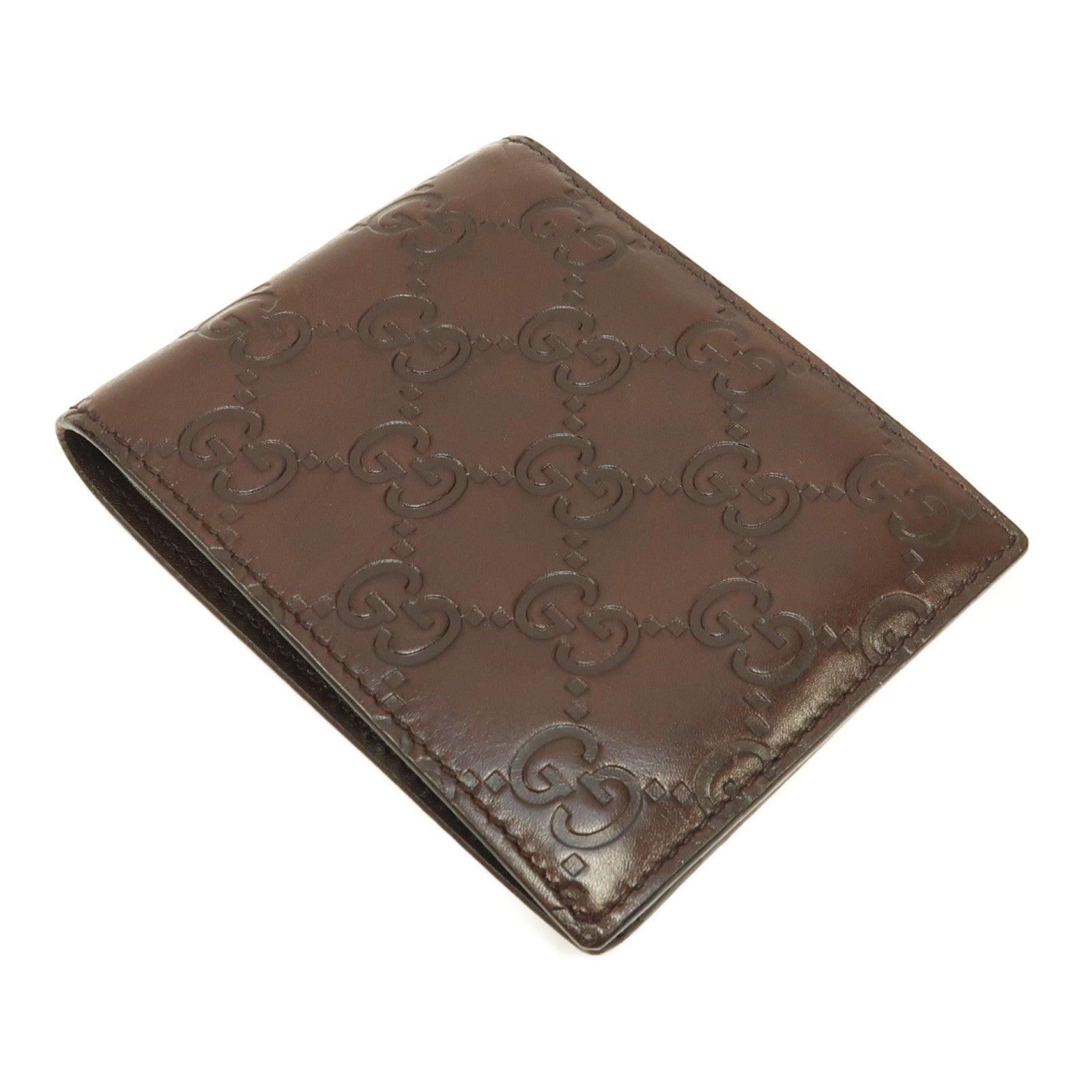 GUCCI 牛皮皮革Wallet錢包啡色