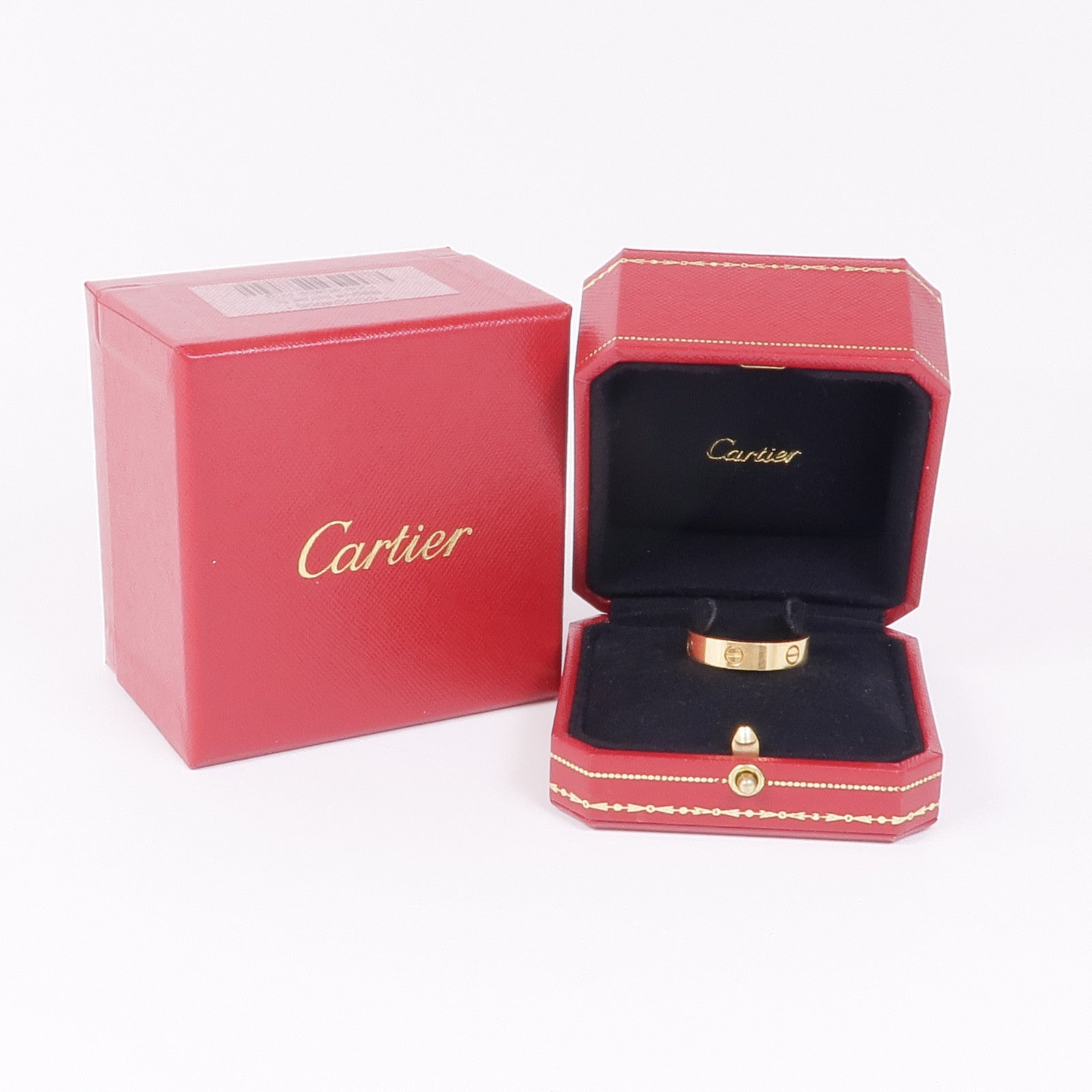 CARTIER 18K黃金Love Ring戒指Cartier#68/US#12