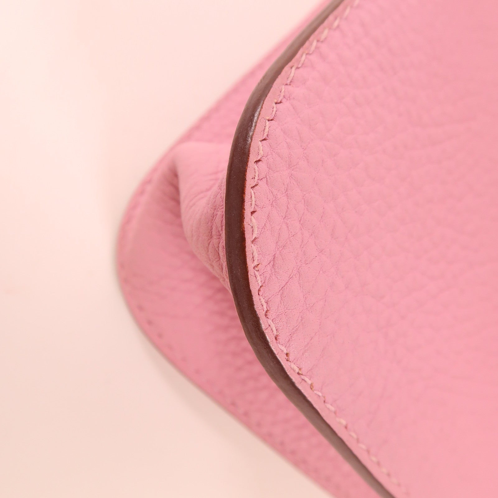 HERMES Togo皮革Halzan 25手挽肩背兩用袋X9 Mauve Sylvestre