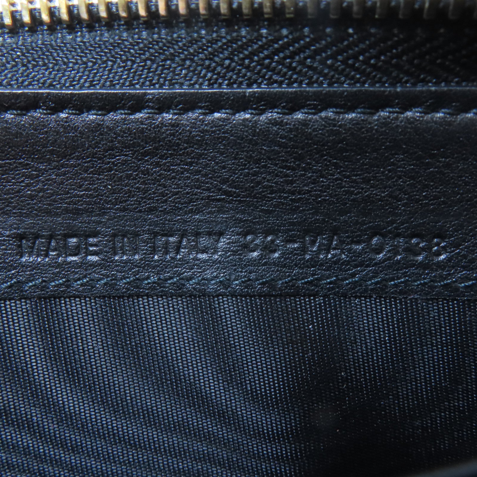 Dior 【激減優惠】漆皮皮革Zipper Long Wallet金扣拉鍊長錢包黑色