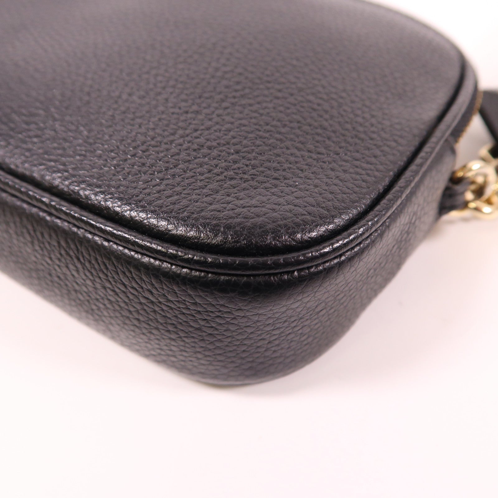 COACH 牛皮皮革2 Way Shoulder金扣手挽肩背兩用袋