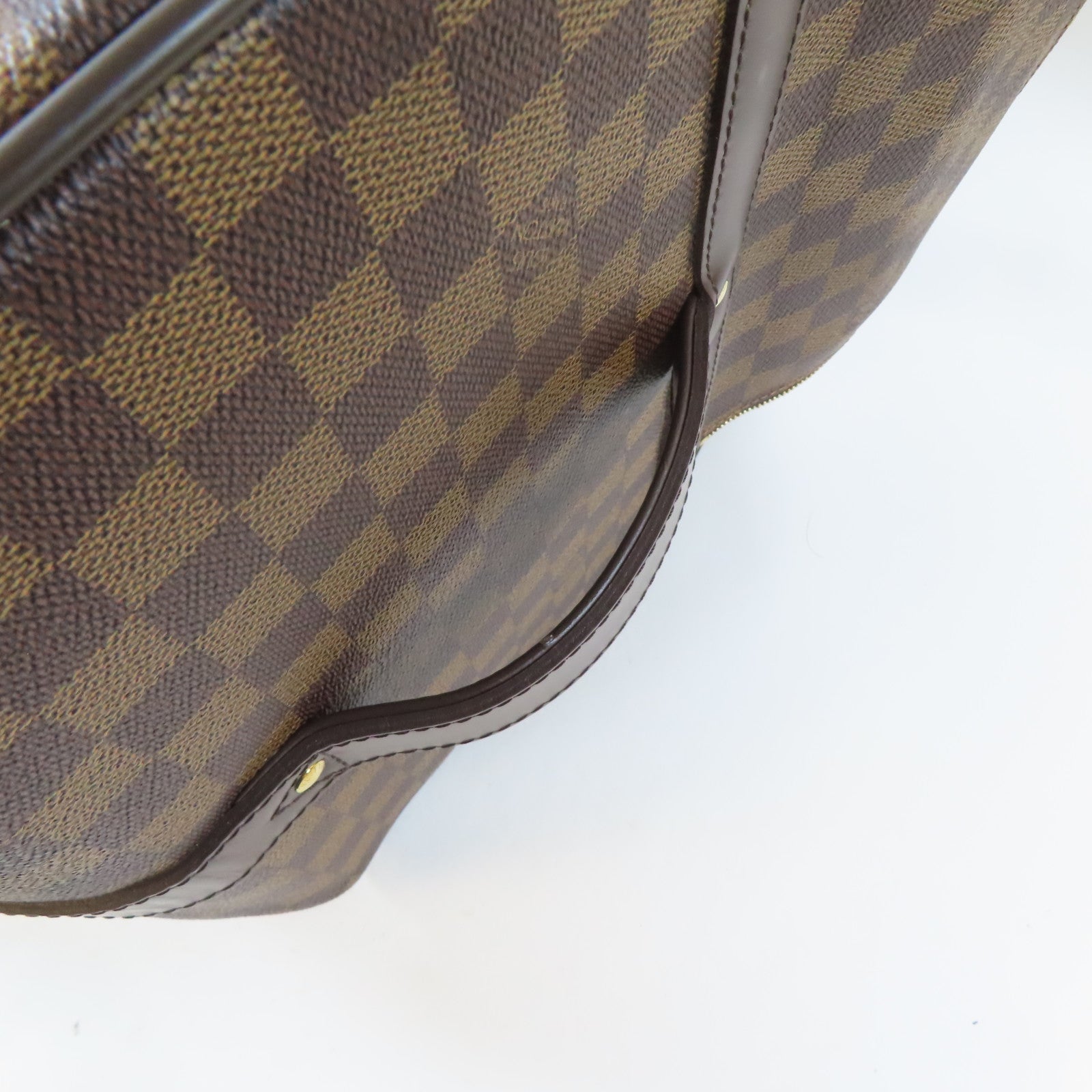 LOUIS VUITTON Damier Eole 50 Boston Carry Bag金扣手挽袋啡色