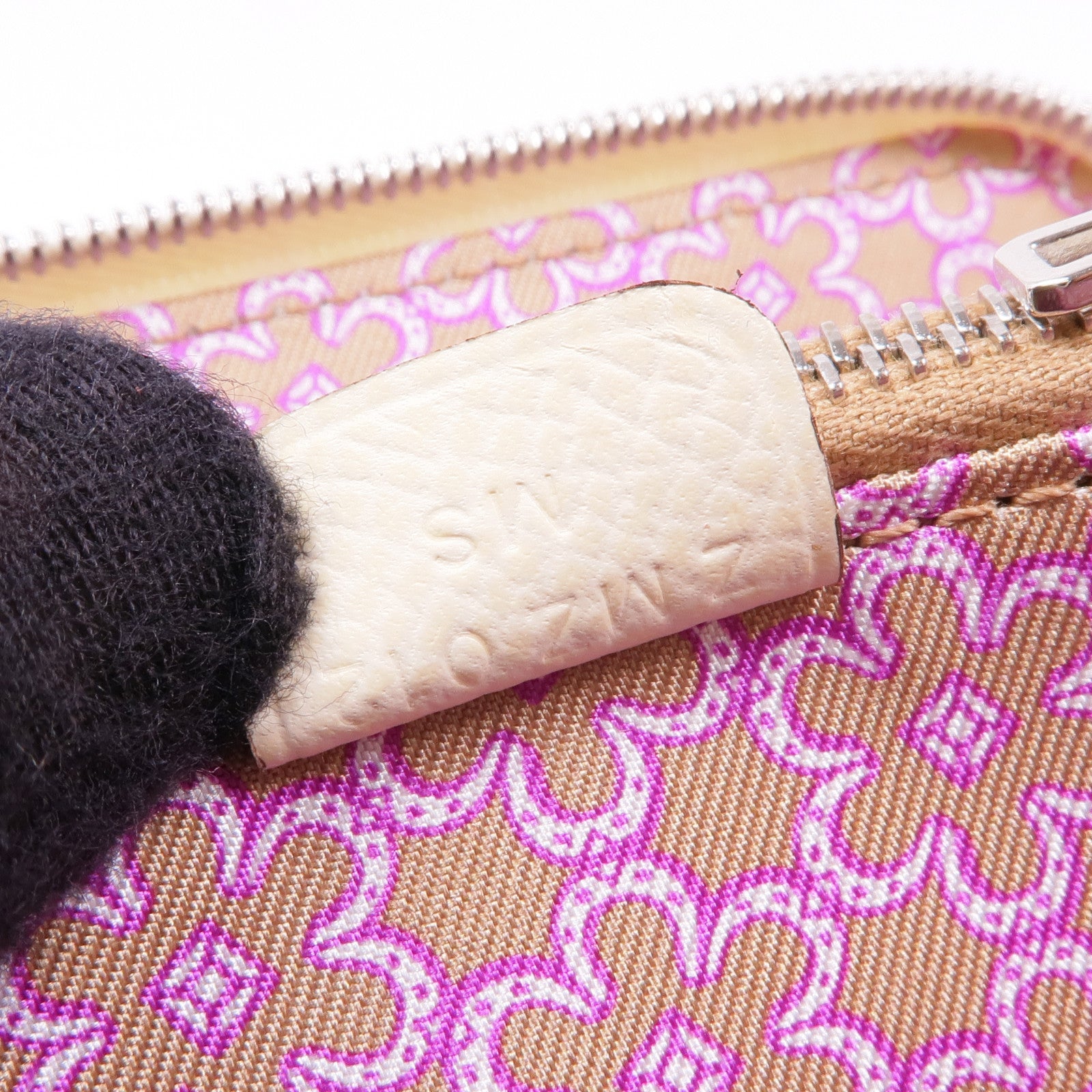 HERMES Epsom皮革Silk In Compact Short Wallet銀扣錢包Nata