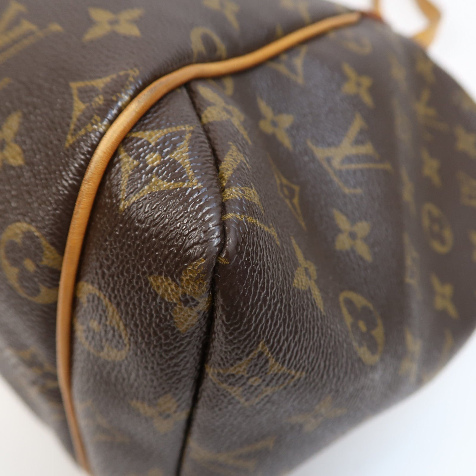 LOUIS VUITTON Monogram Totally GM金扣肩背袋啡色