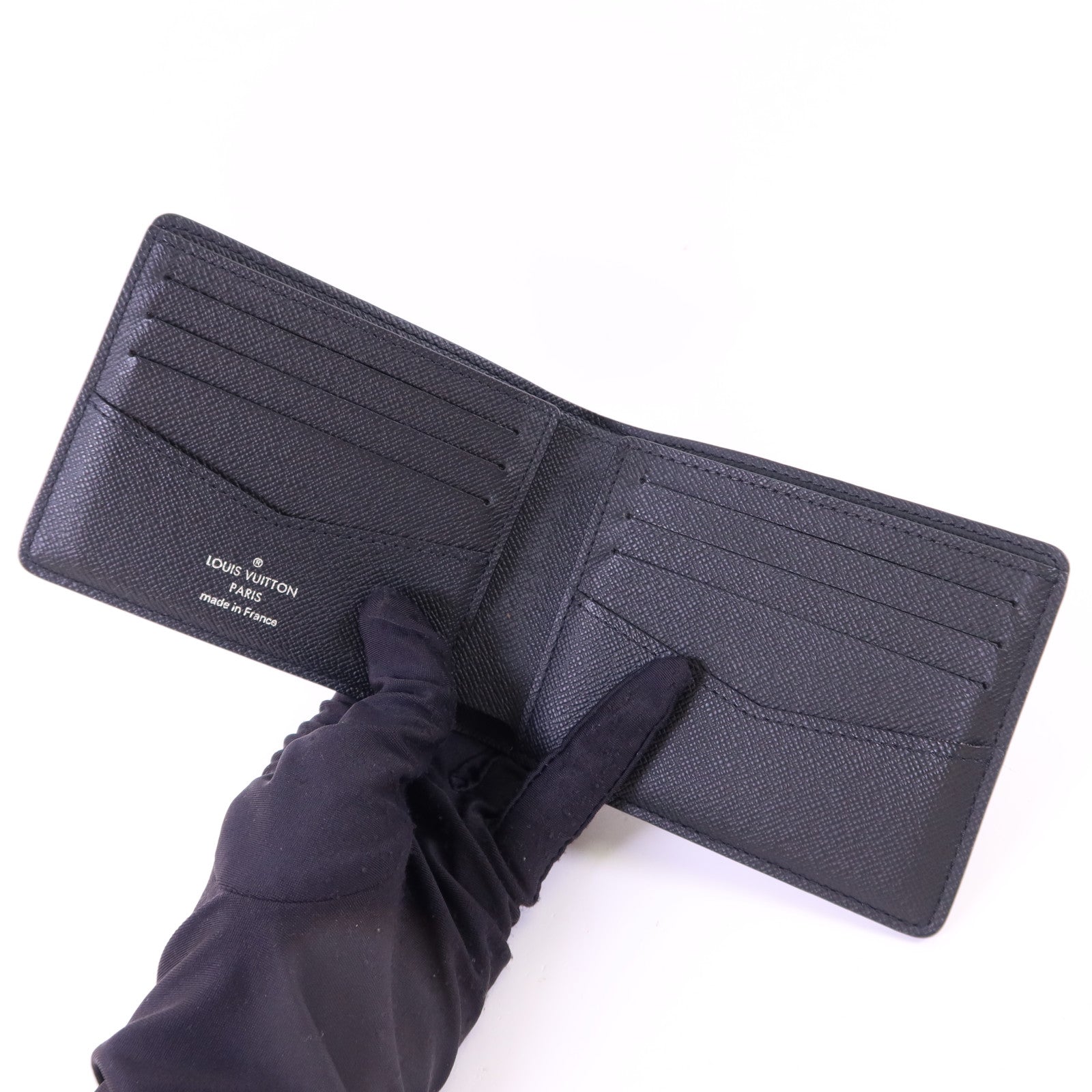 LOUIS VUITTON Monogram Eclipse Reverse Slender Wallet錢包