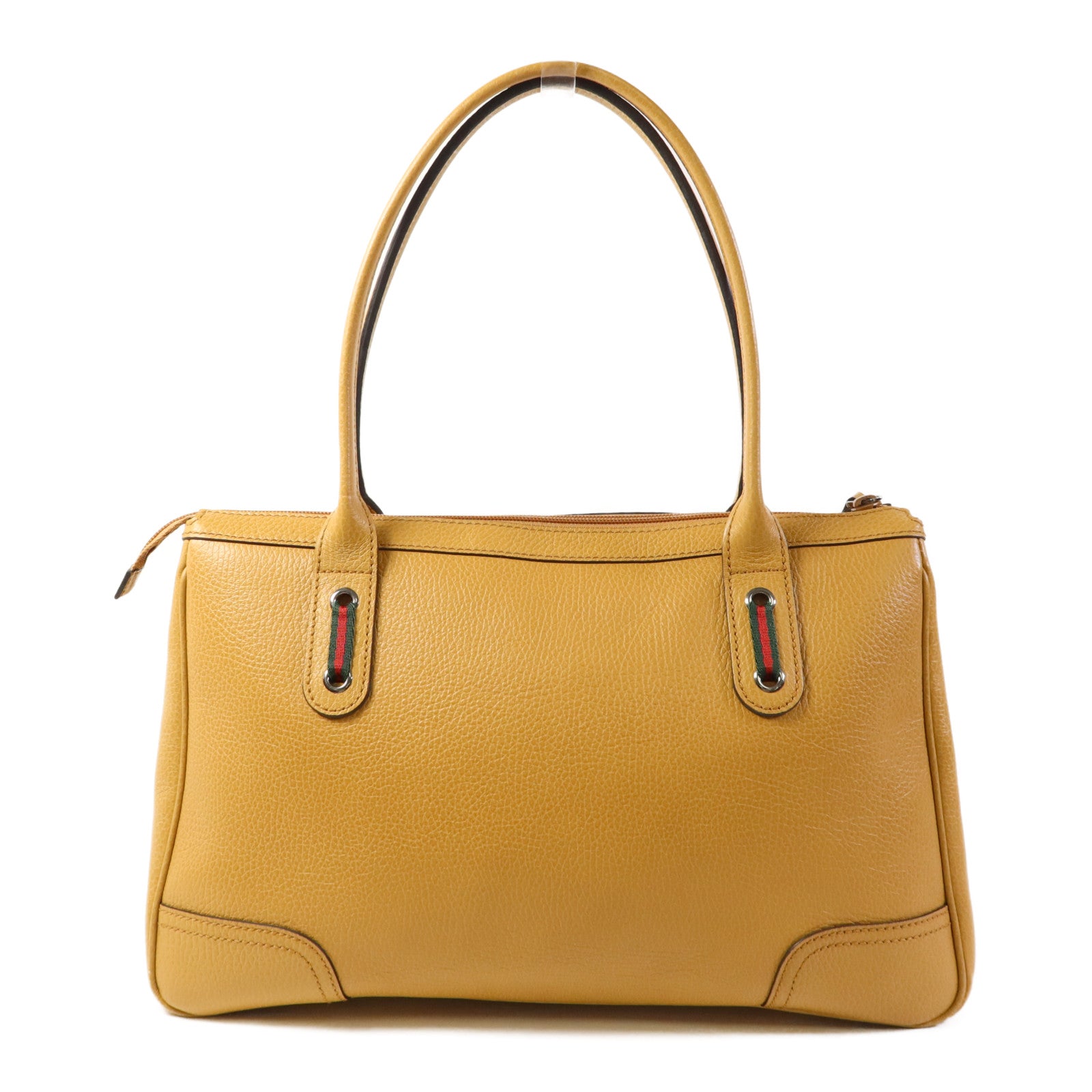 GUCCI 【激減優惠】牛皮皮革Shoulder Bag銀扣肩背袋